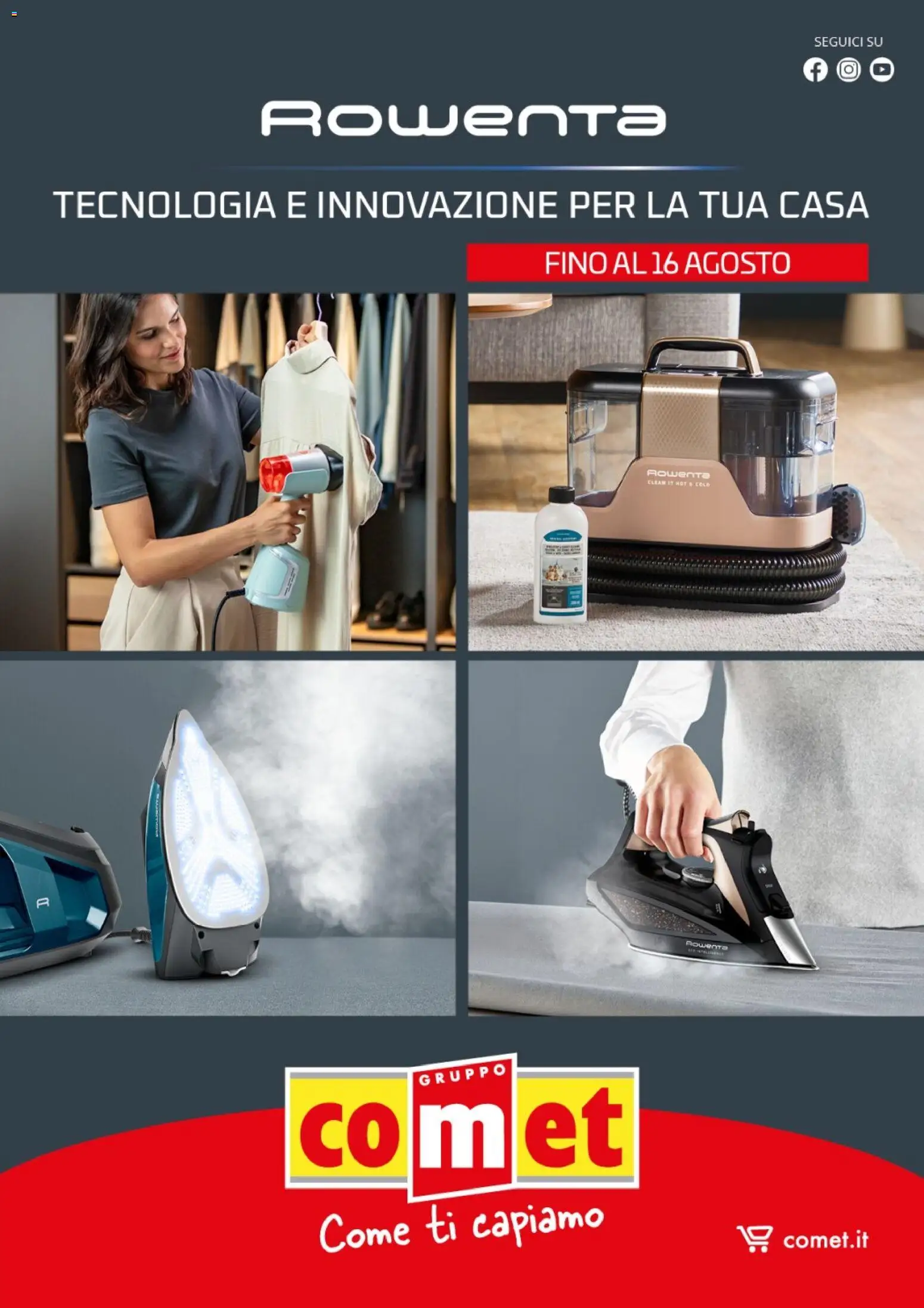 Comet volantino Rowenta dal 13/07/2026 anteprima > nuovo offerte!⏳ catalogue cover