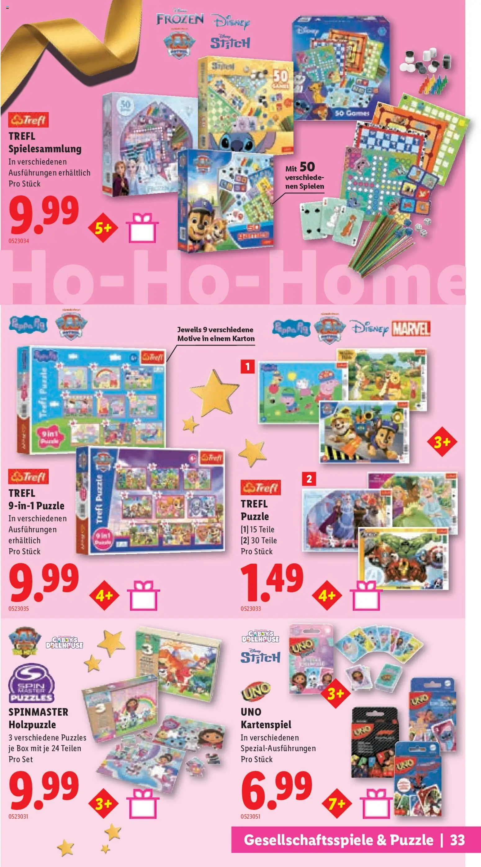 Lidl aktionen Spielwaren – gültig ab 29.10.2026 | Seite: 33