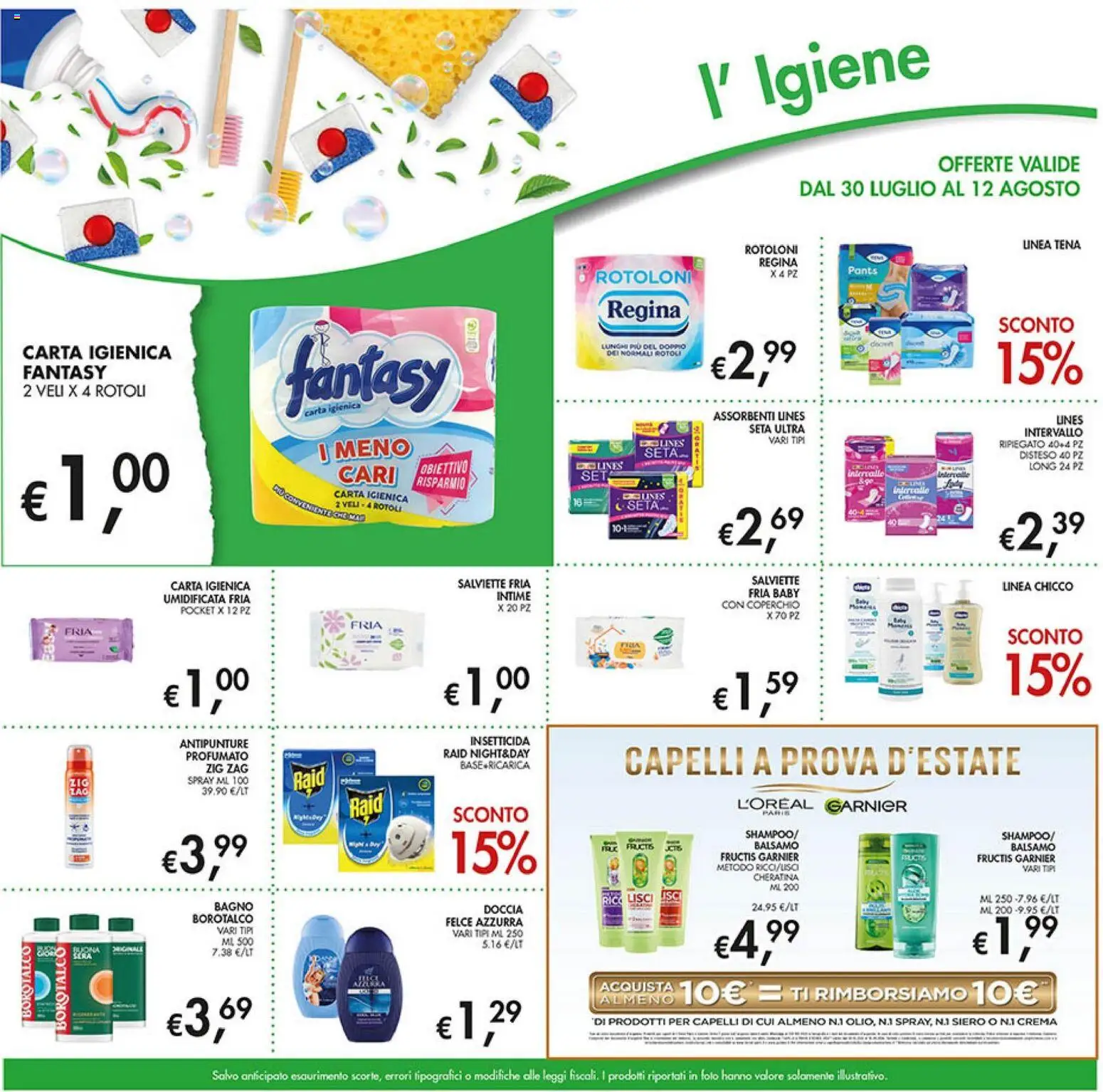 Volantino Coal del 30/07/2026 | Pagina: 25 | Prodotti: Balsamo, Crema, Insetticida, Bagno