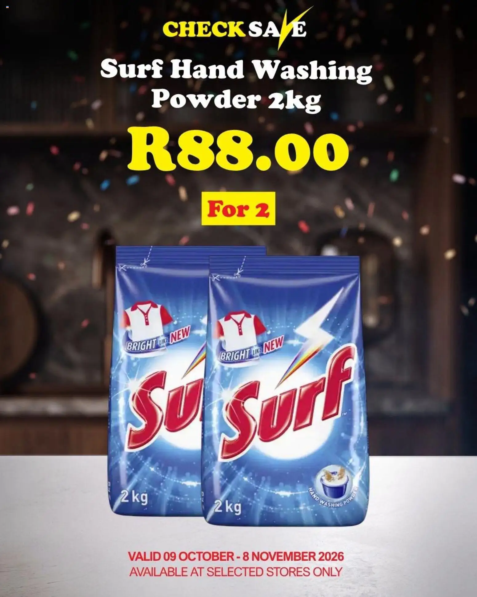 New Check Save catalogue – valid from 09/10/2026 | Page: 7 | Products: Powder, Washing powder