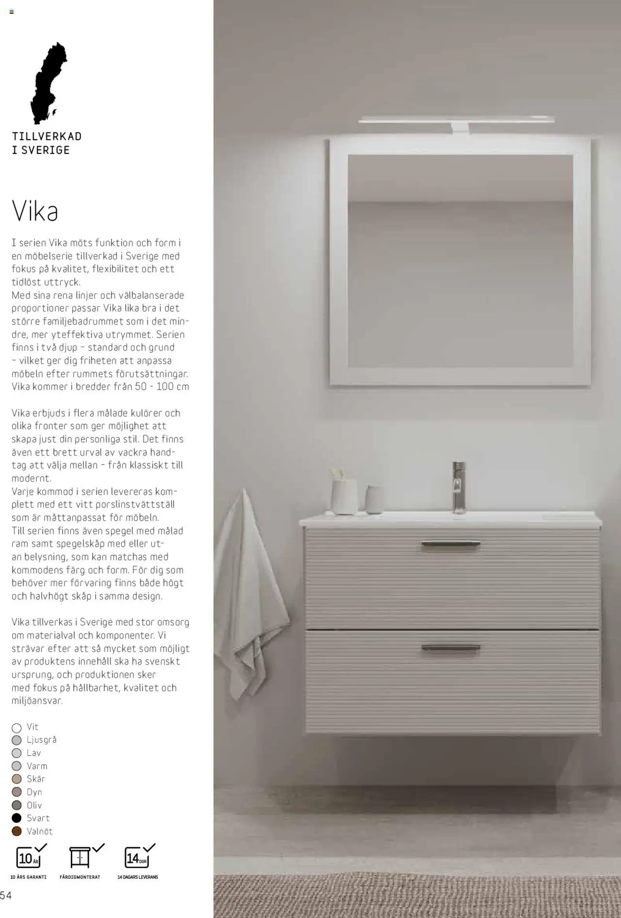 Bauhaus reklamblad aktuell från 25.08.2025 | Sida: 54 | Produkter: Skåp, Spegel