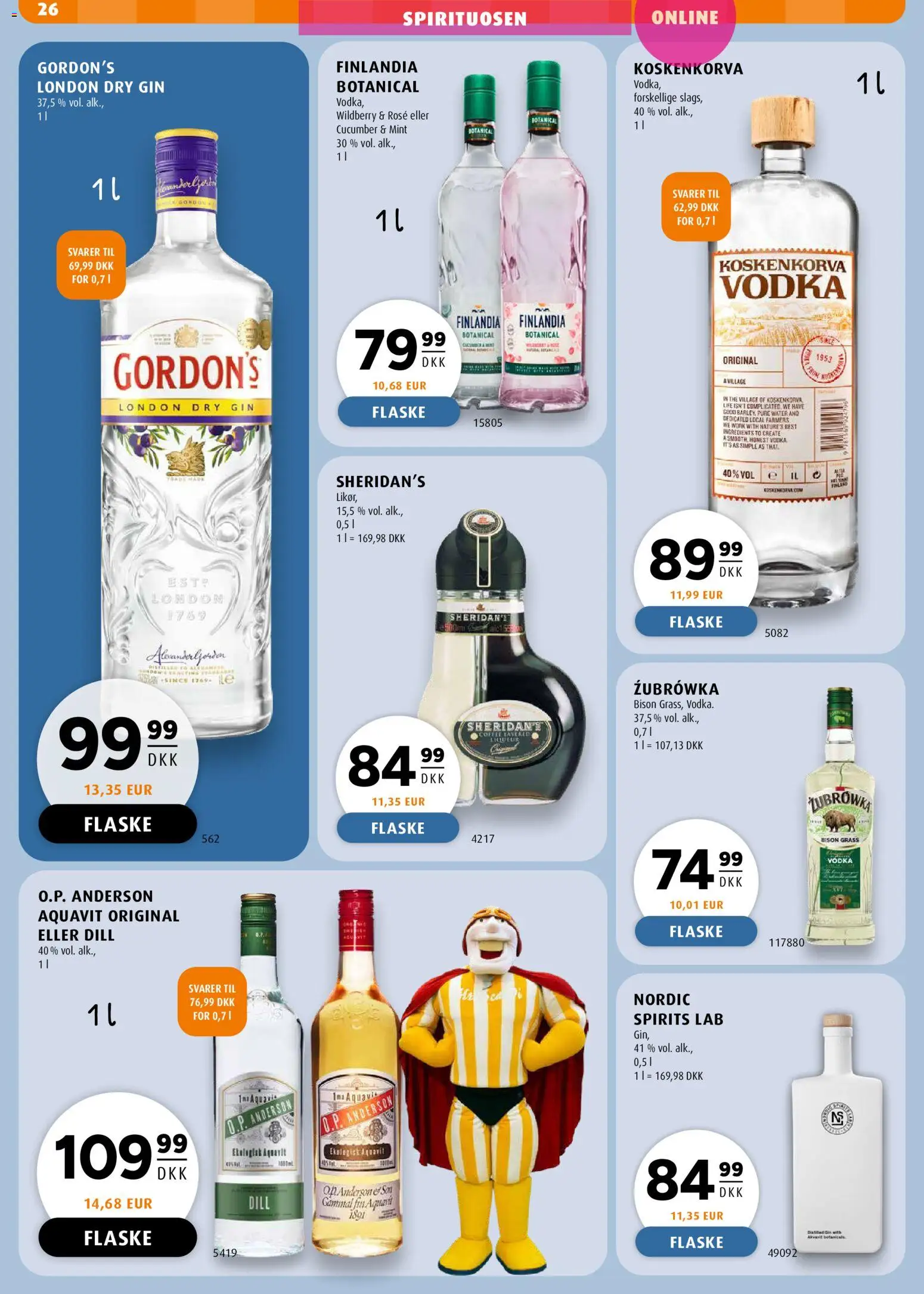 Scandinavian Park tilbudsavis – gyldig fra 22/10/2026 | Side: 32 | Produkter: Gin, Vodka