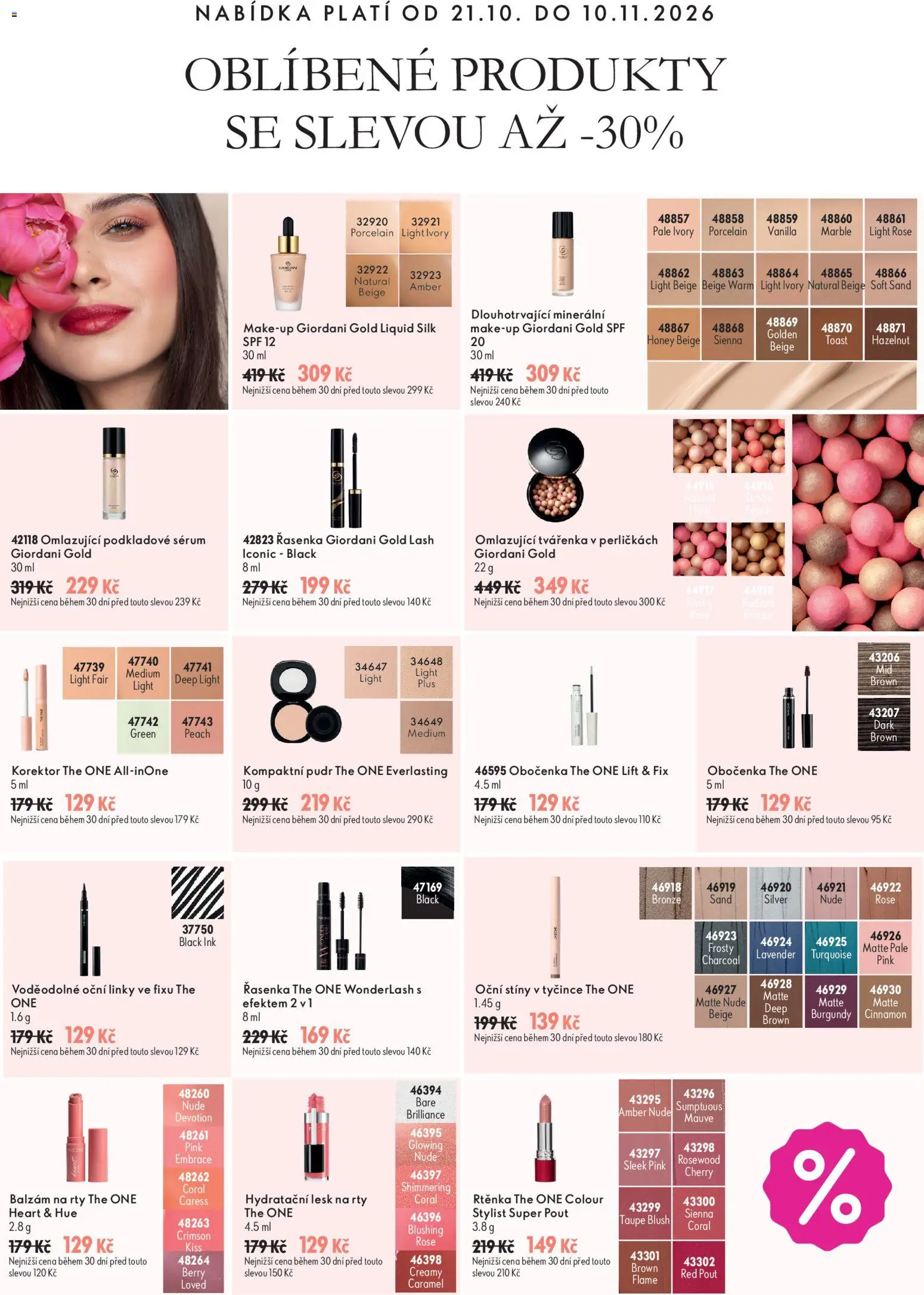 Oriflame katalog Nejlepší nabídky kampaně 15 od 21.10.2026 | Strana: 13