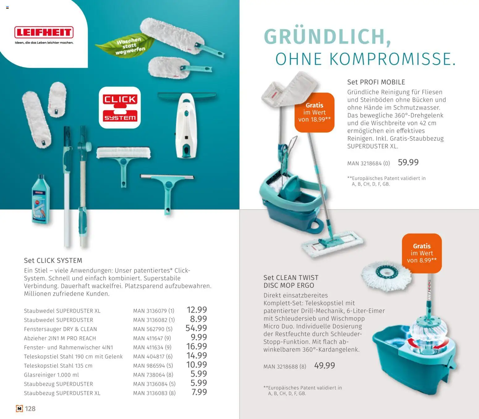 Müller Haushaltskatalog – gültig ab 01.10.2026 | Seite: 128