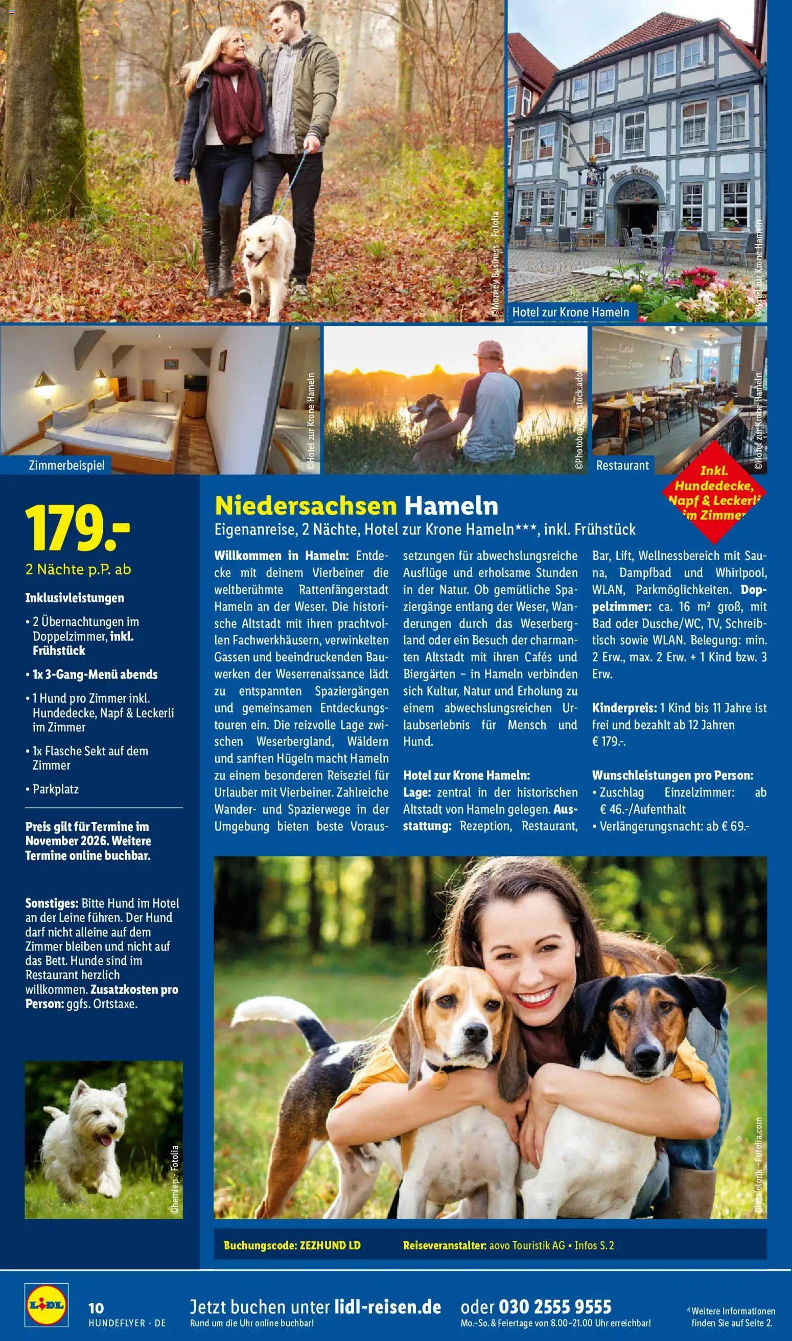 Lidl Reisen Hundeflyer – gültig ab 29.07.2026 | Seite: 10 | Produkte: Tisch, Sekt, Bad, Uhr