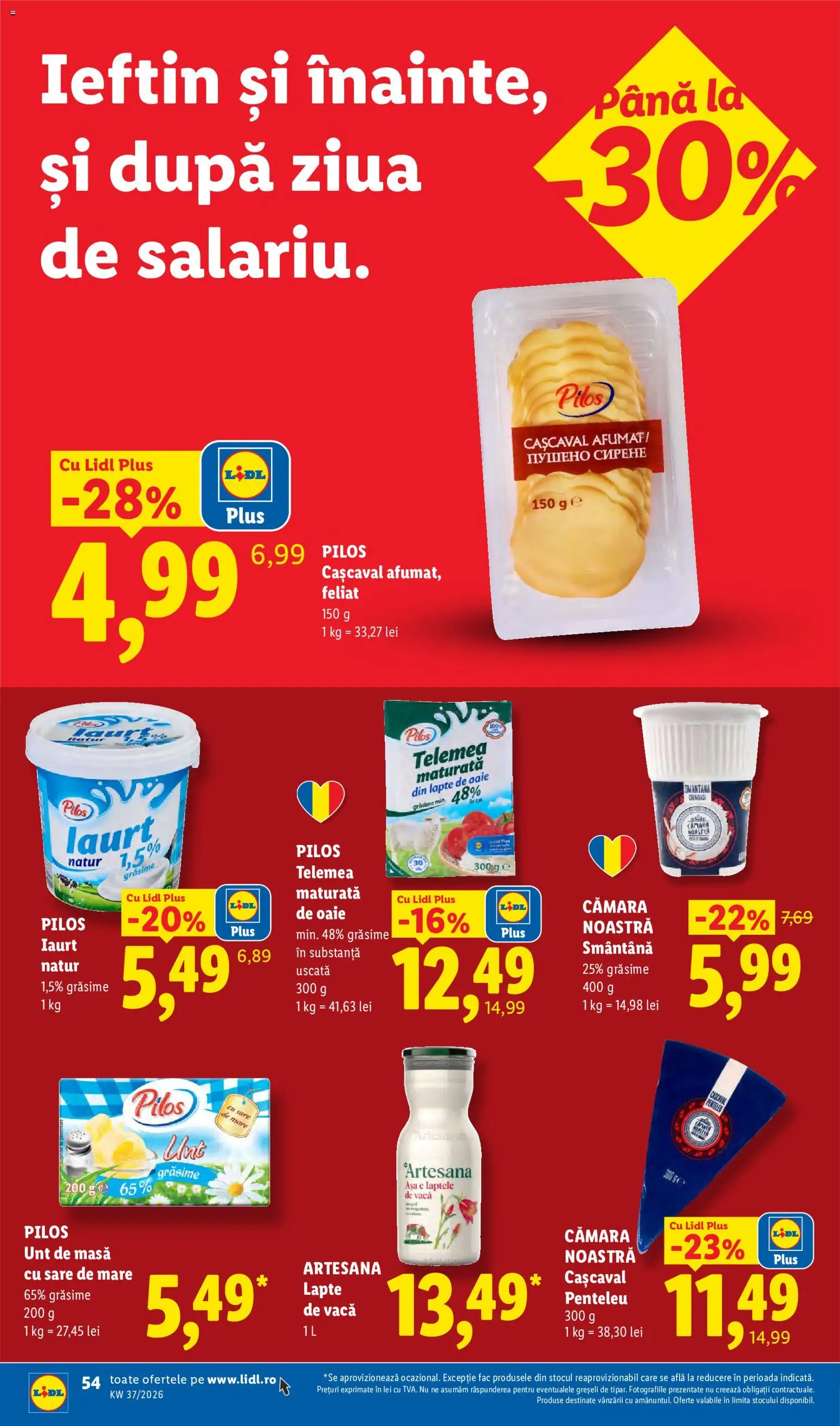 Noul catalog Lidl – valabil de la 07.09.2026 | Pagină: 54