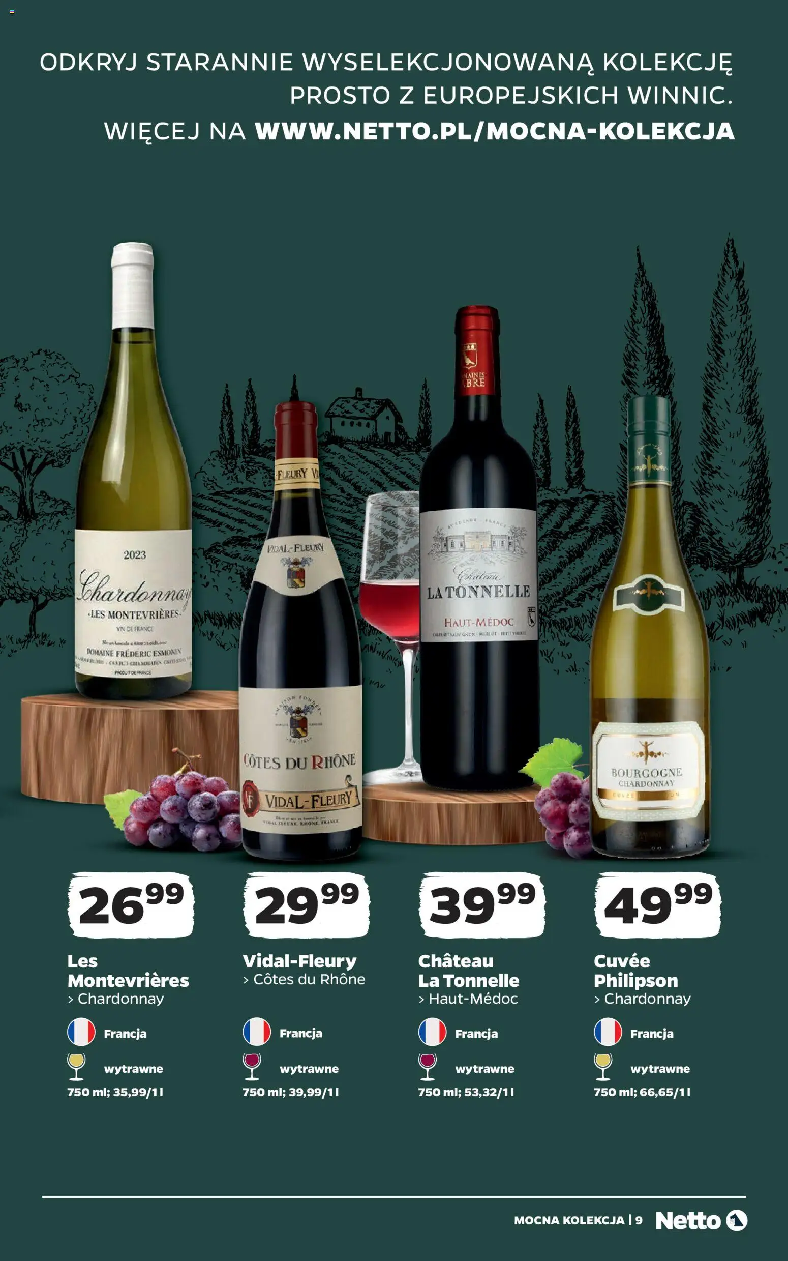 Netto gazetka - Wina od 20.07.2026 | Strona: 9 | Produkty: Chardonnay