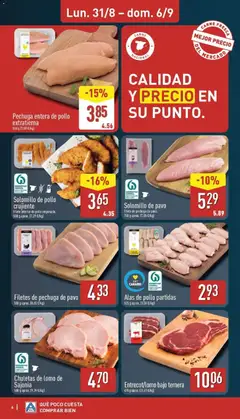 Vista previa Filetes de pechuga de pavo, Filetes de pechuga de pavo. válido desde el 31/08/2026 | Página: 6