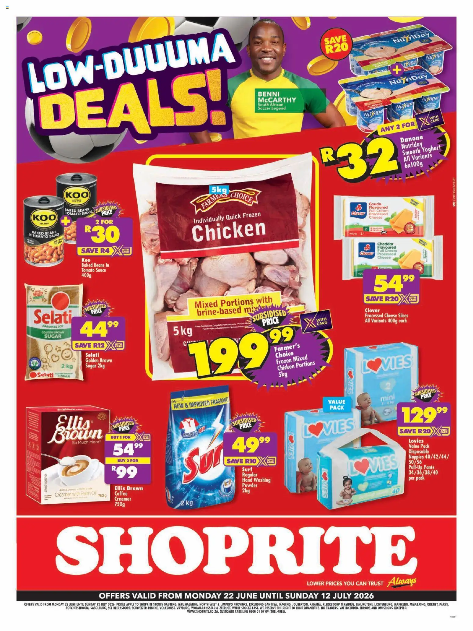 Shoprite – Gauteng – Low Price Lowduuuma (22/06/2026 – 12/07/2026) → Online Catalogue