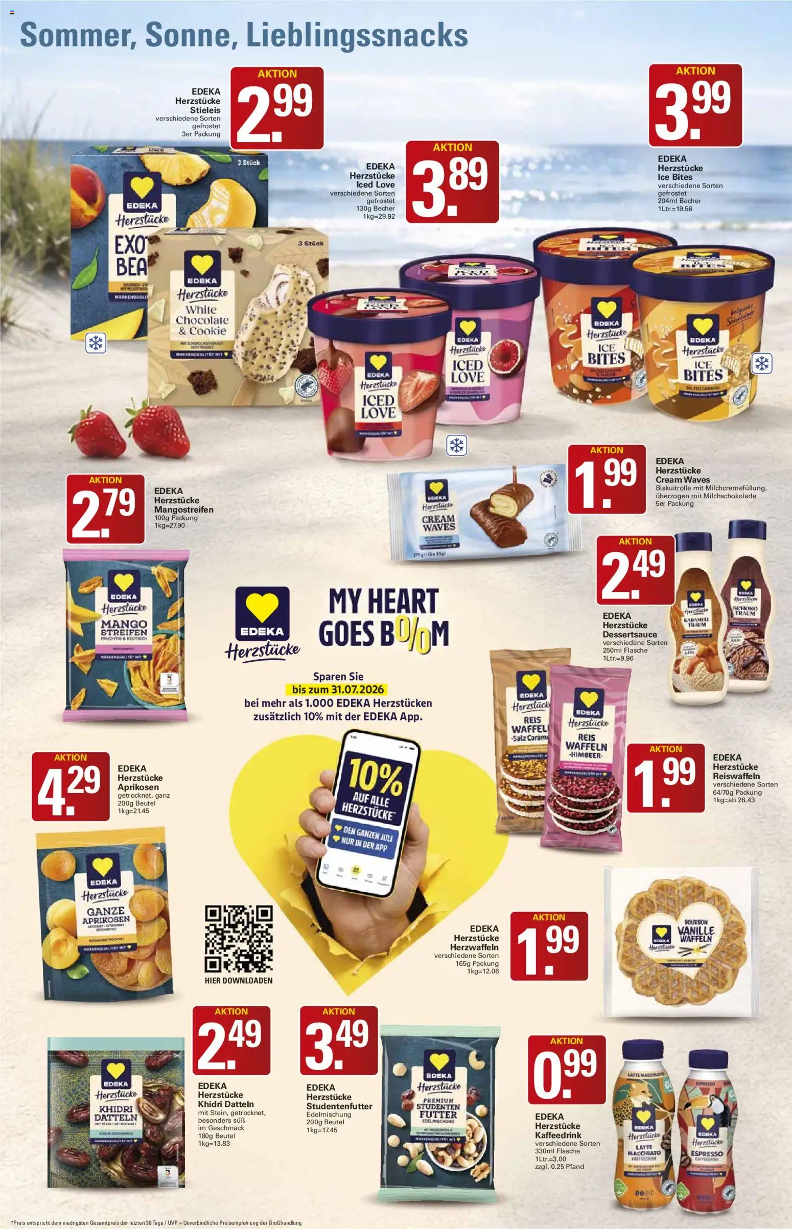 WEZ Prospekt – gültig ab 27.07.2026 | Seite: 2 | Produkte: Waffeln, Salz, Mango, Reis