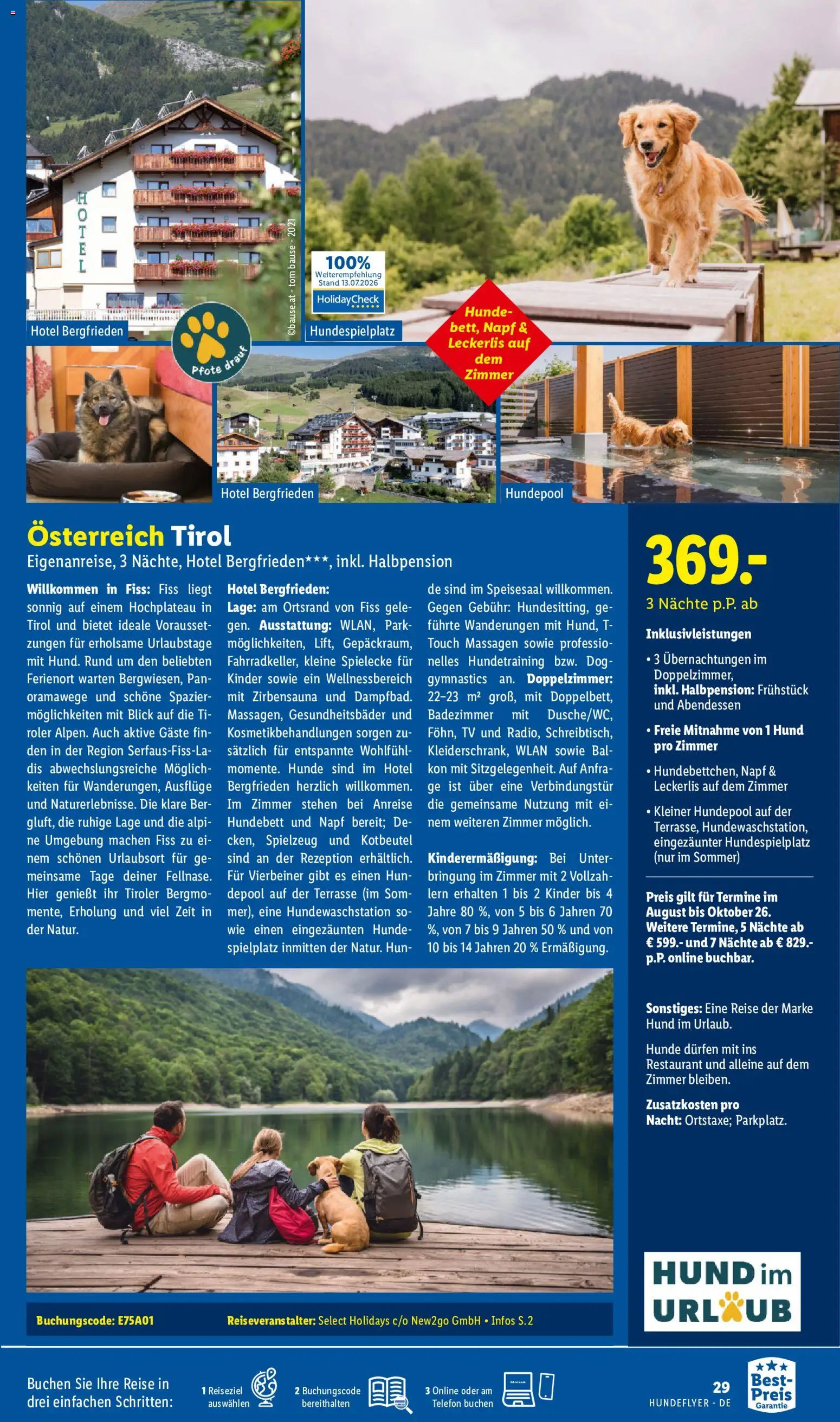 Lidl Reisen Hundeflyer – gültig ab 29.07.2026 | Seite: 29 | Produkte: Telefon, TV