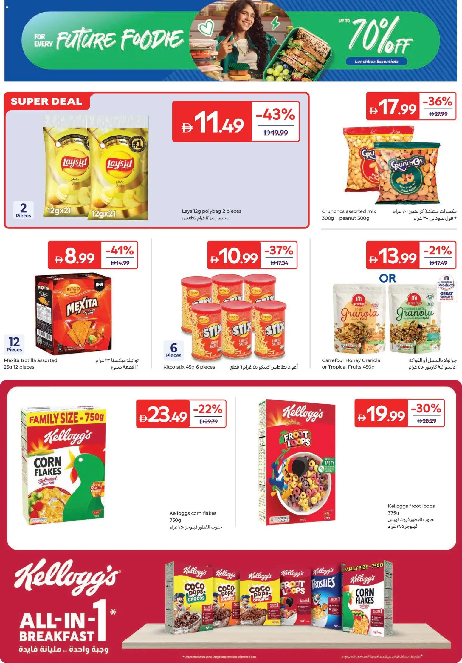 {H1} | Page: 16 | Products: Corn, Flakes, Salt