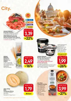 SPAR Gourmet Flugblatt ab 01.07.2026 gültig | Seite: 9 | Produkte: Pasta, Salz, Melone, Schinken