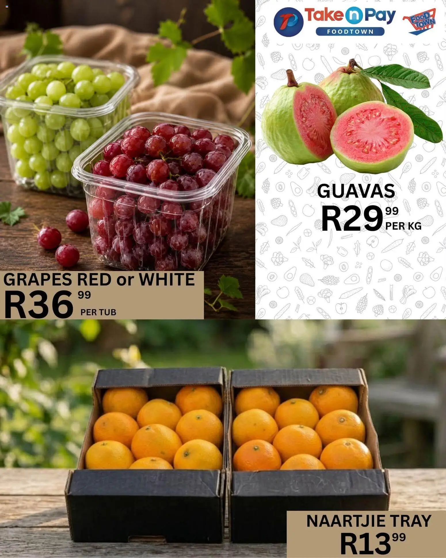New Take n Pay catalogue – valid from 28/08/2026 | Page: 12 | Products: Tray, Grapes