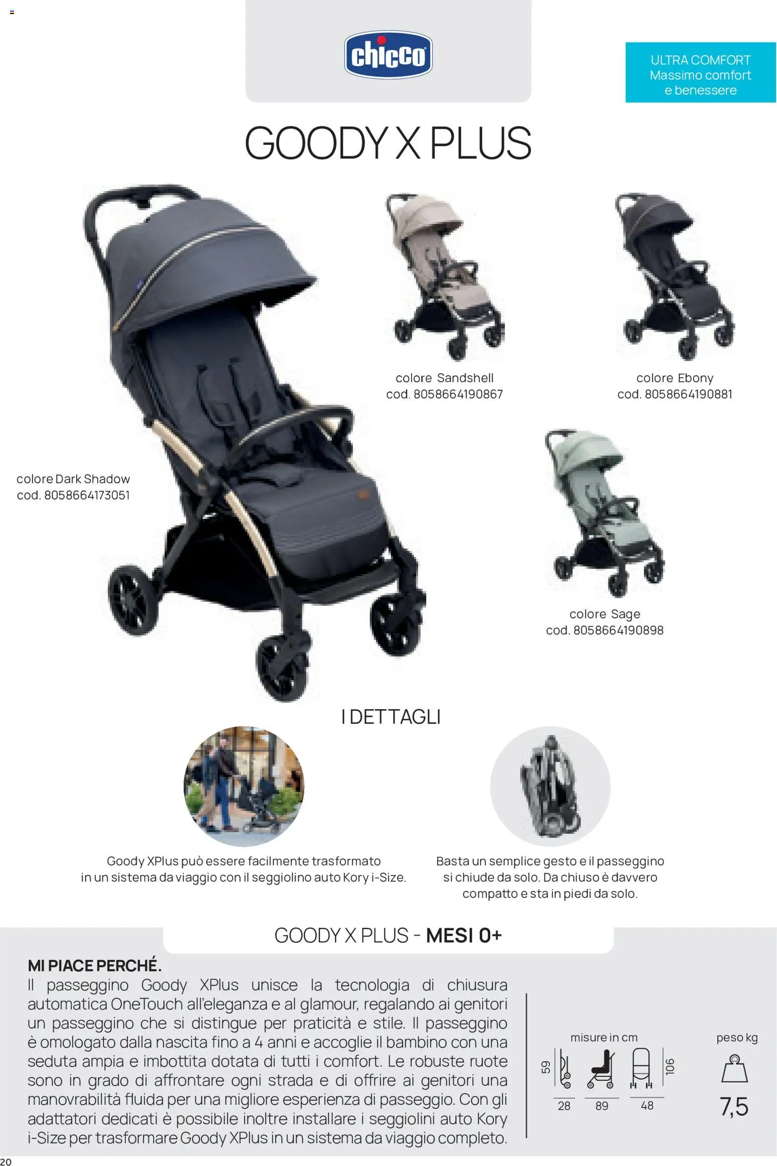 Volantino Prenatal del 16/09/2026 | Pagina: 20 | Prodotti: Passeggino, Seggiolino