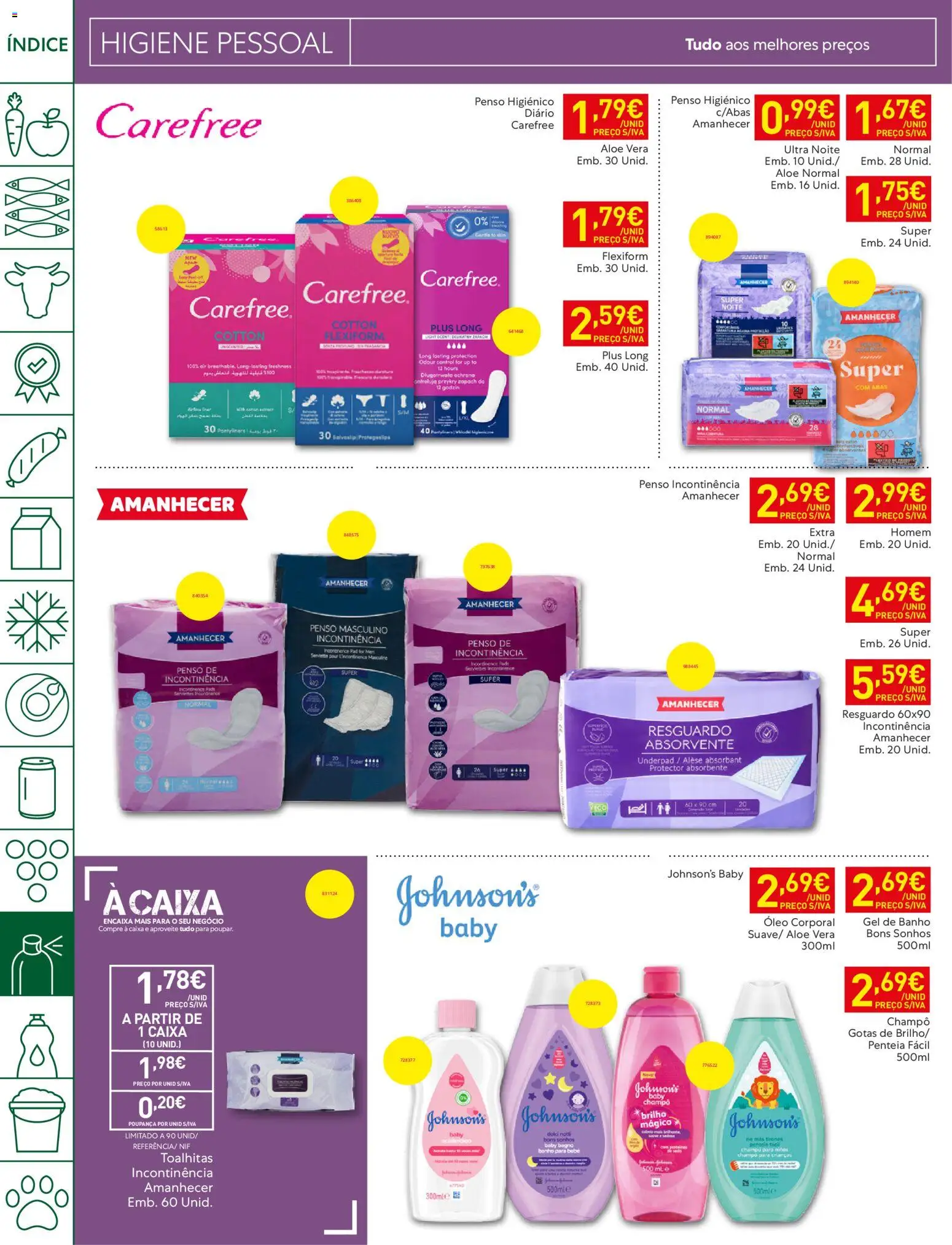Recheio folheto Madeira │ válido de 09.06.2026 | Página: 34 | Produtos: Gel de banho, Caixa, Banho, Óleo