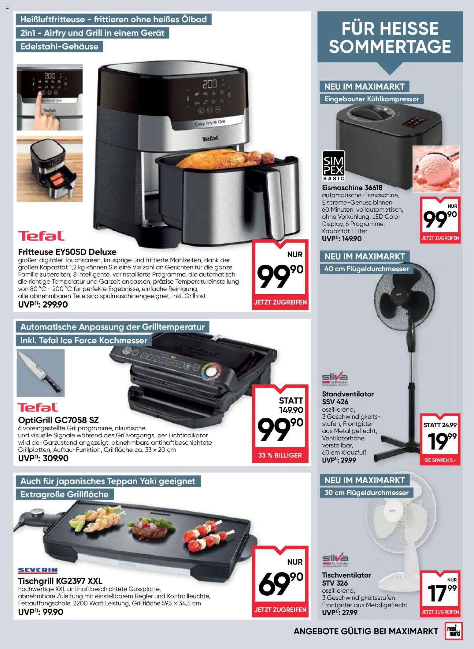 Maximarkt Flugblatt gültig ab 09.07.2026 | Seite: 21 | Produkte: Grill
