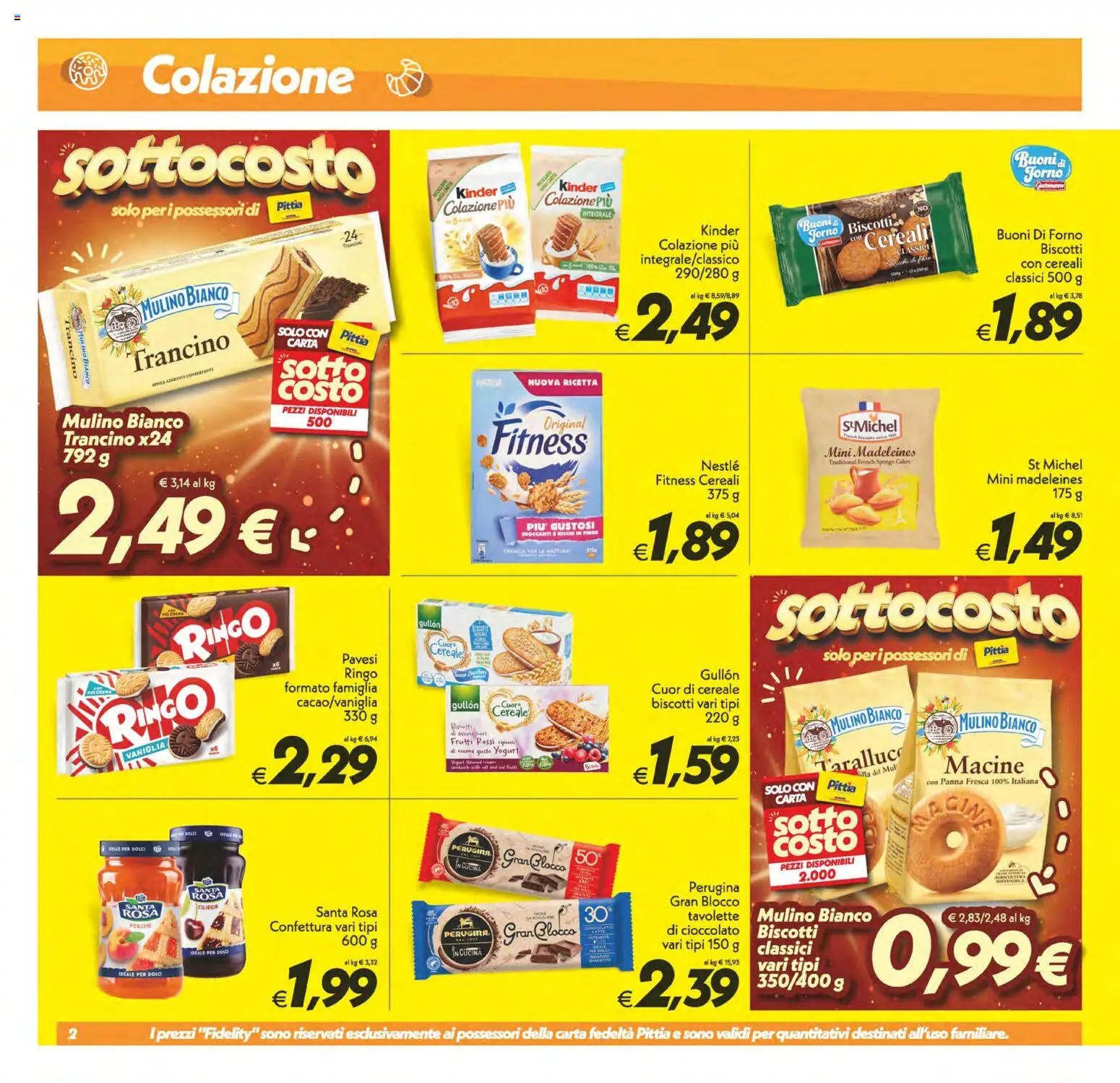 Volantino SuperConveniente del 13/10/2026 | Pagina: 2 | Prodotti: Yogurt, Cereali, Dolci, Forno