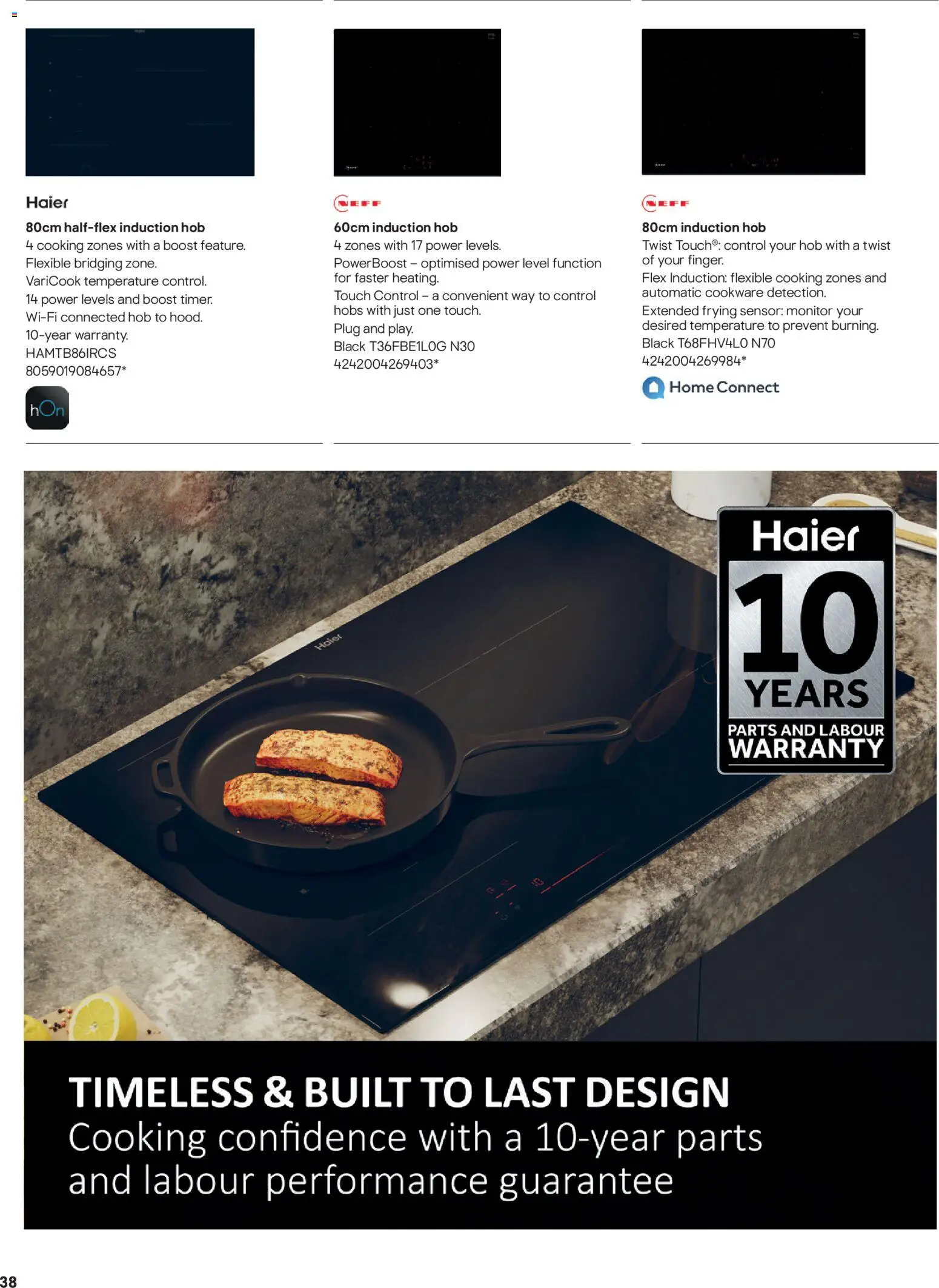 {H1} | Page: 38 | Products: Bandage, Monitor, Hob