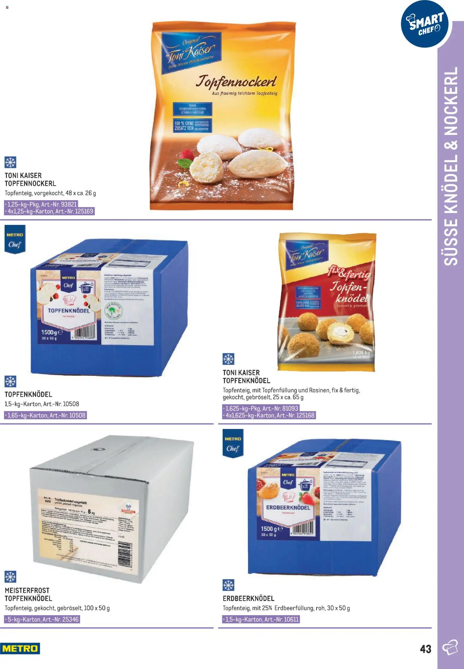 Metro angebote Smart Chef - Dessert gültig ab 01.01.2026 | Seite: 43