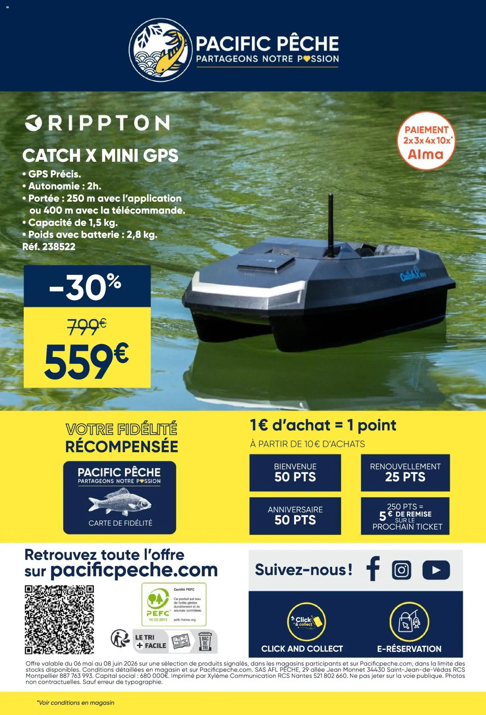 Les promos Pacific Pêche débarquent le 06/05/2026 ! 🤯💰 | France