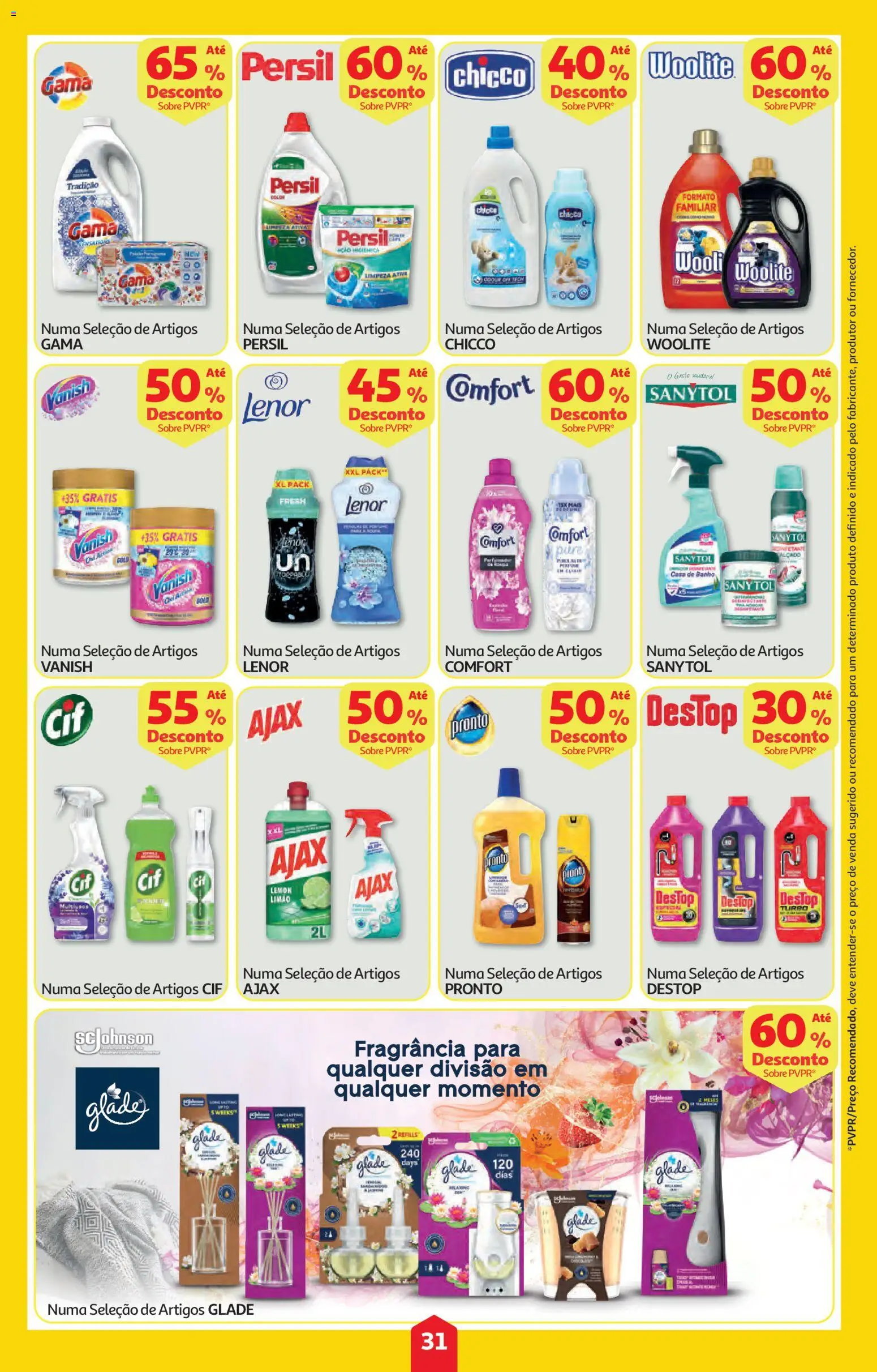 Auchan folheto │ válido de 09/07/2026 | Página: 31 | Produtos: Fragrância, Casa de banho, Banho, Persil