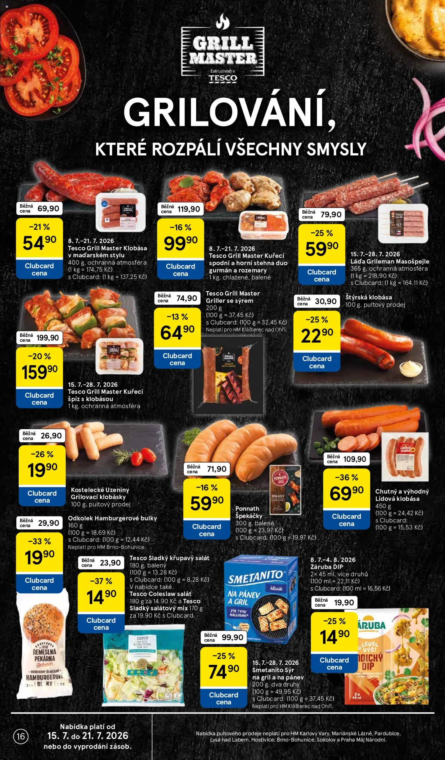 Tesco leták - Hypermarket od 15.07.2026 | Strana: 16
