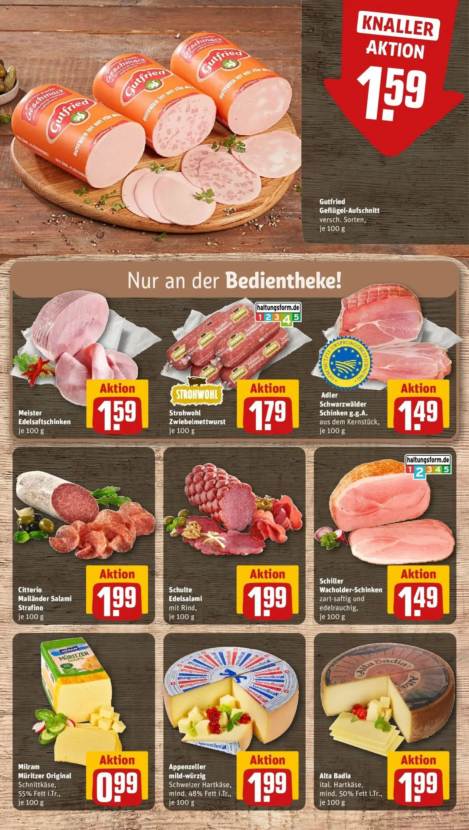 Rewe Prospekt Katzenelnbogen	 – gültig ab 12.04.2026 | Seite: 7 | Produkte: Milram, Salami, Schinken
