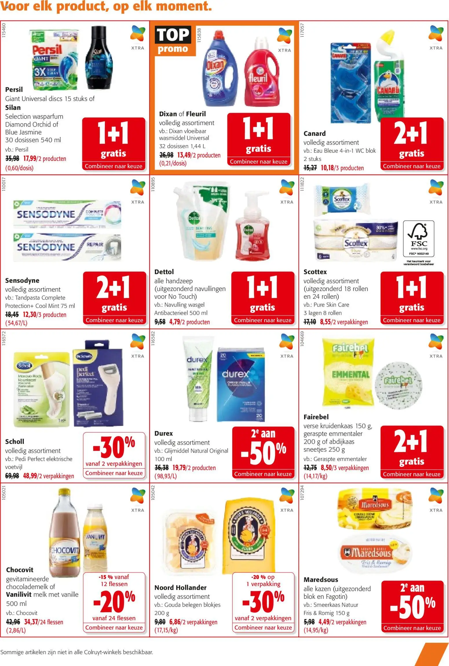 {H1} | Pagina: 13 | Producten: Handzeep, WC blok, Wasmiddel, Melk