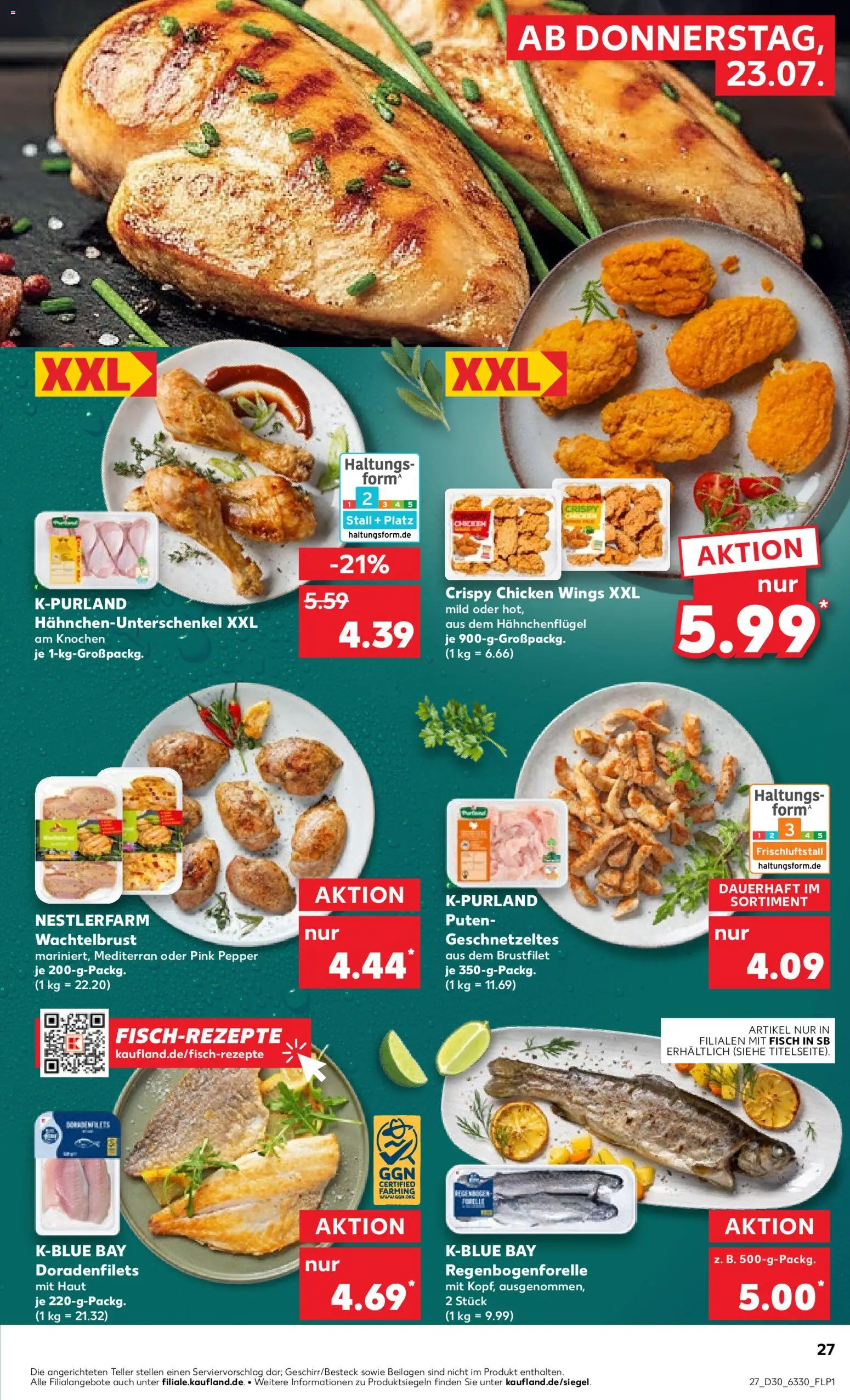 Kaufland Německo leták - Kiel od 23.07.2026 | Strana: 27 | Produkty: Forma