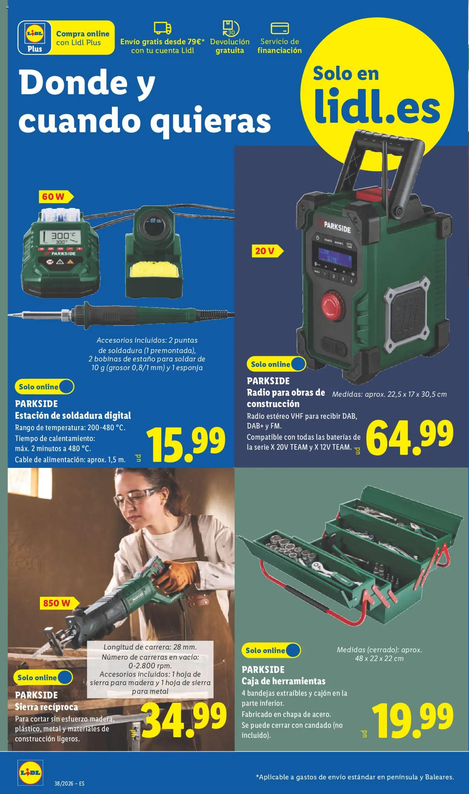 Lidl folleto de bazar │ válido desde el 14/09/2026 | Página: 2