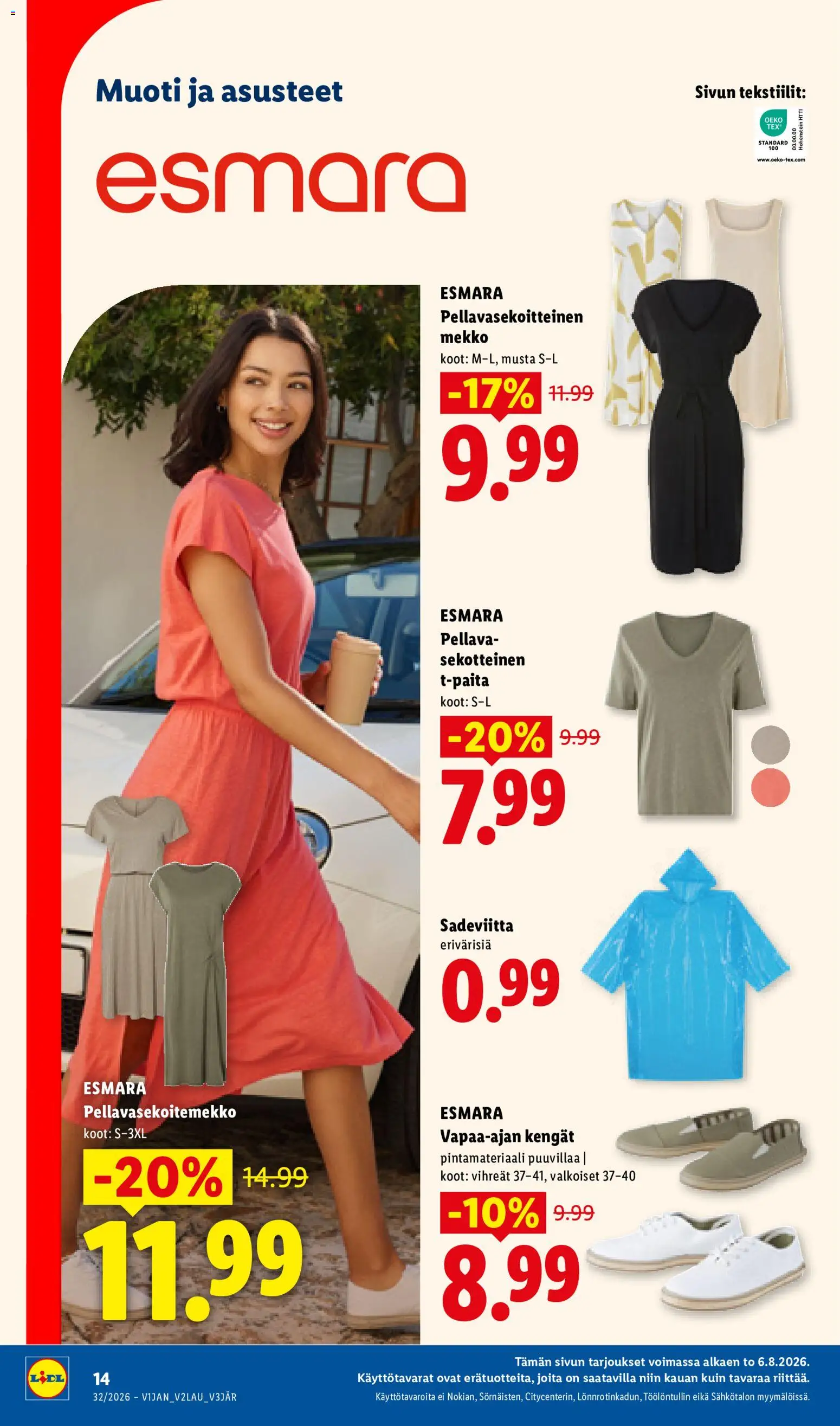 Lidl tarjoukset – voimassa 06/08/2026 alkaen | Sivu: 18