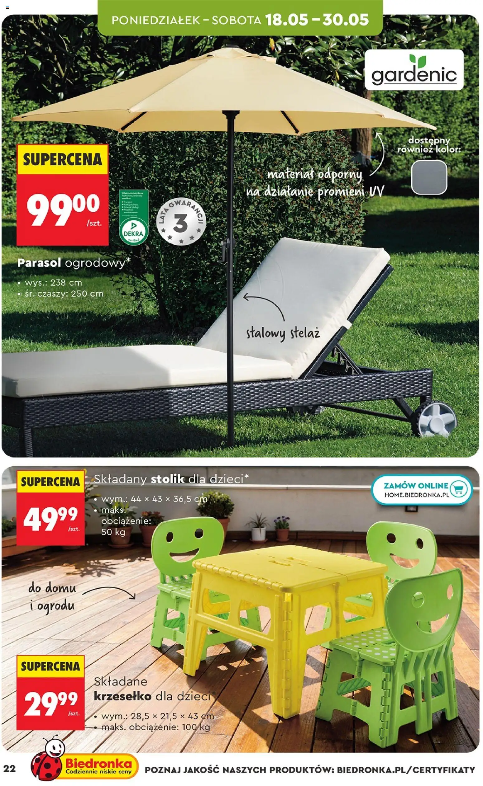 Biedronka Polsko leták - Hity i inspiracje od 16.05.2026 | Strana: 22