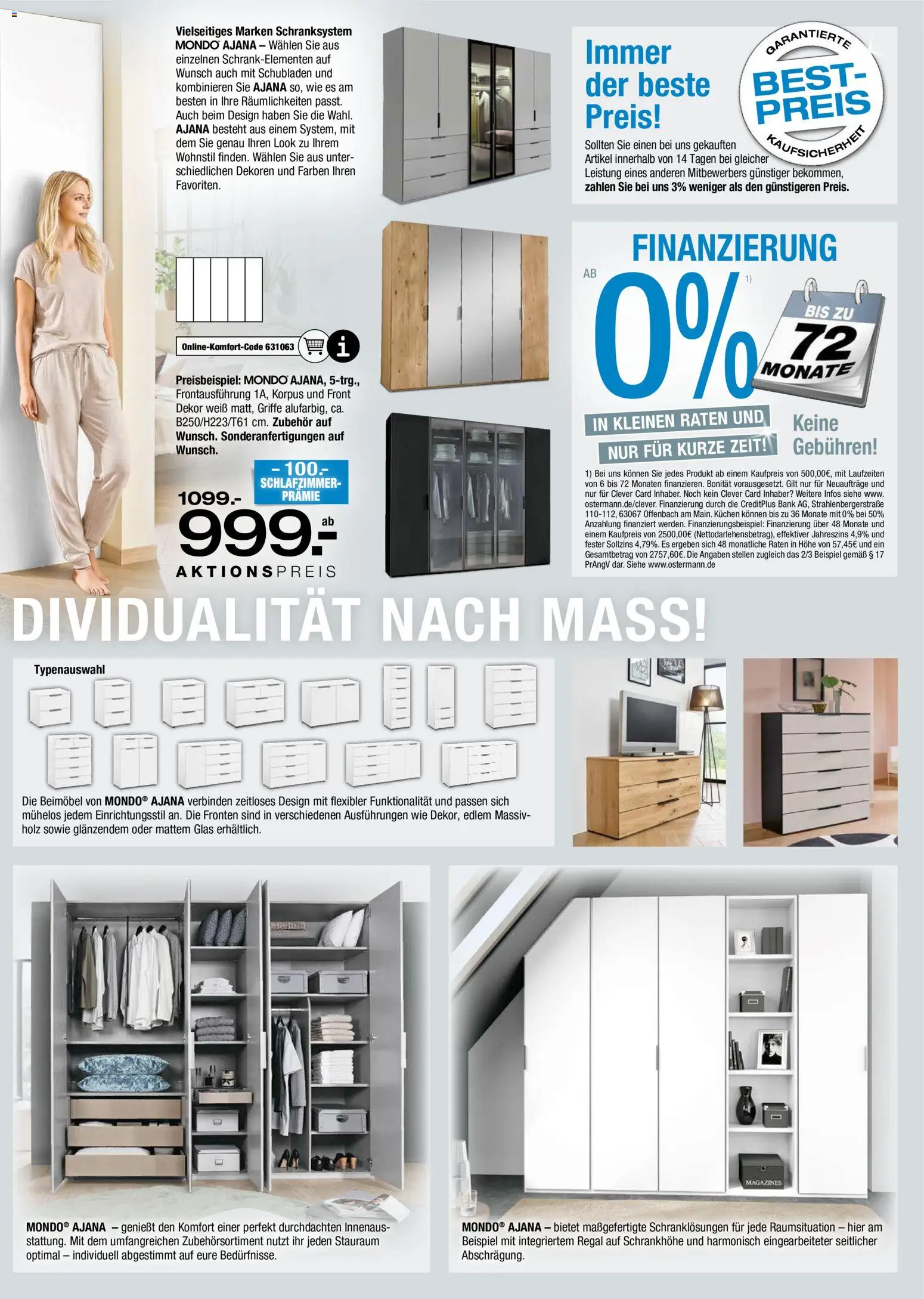 Ostermann Schlafen-spezial – gültig ab 28.05.2026 | Seite: 17 | Produkte: Regal, Kuchen