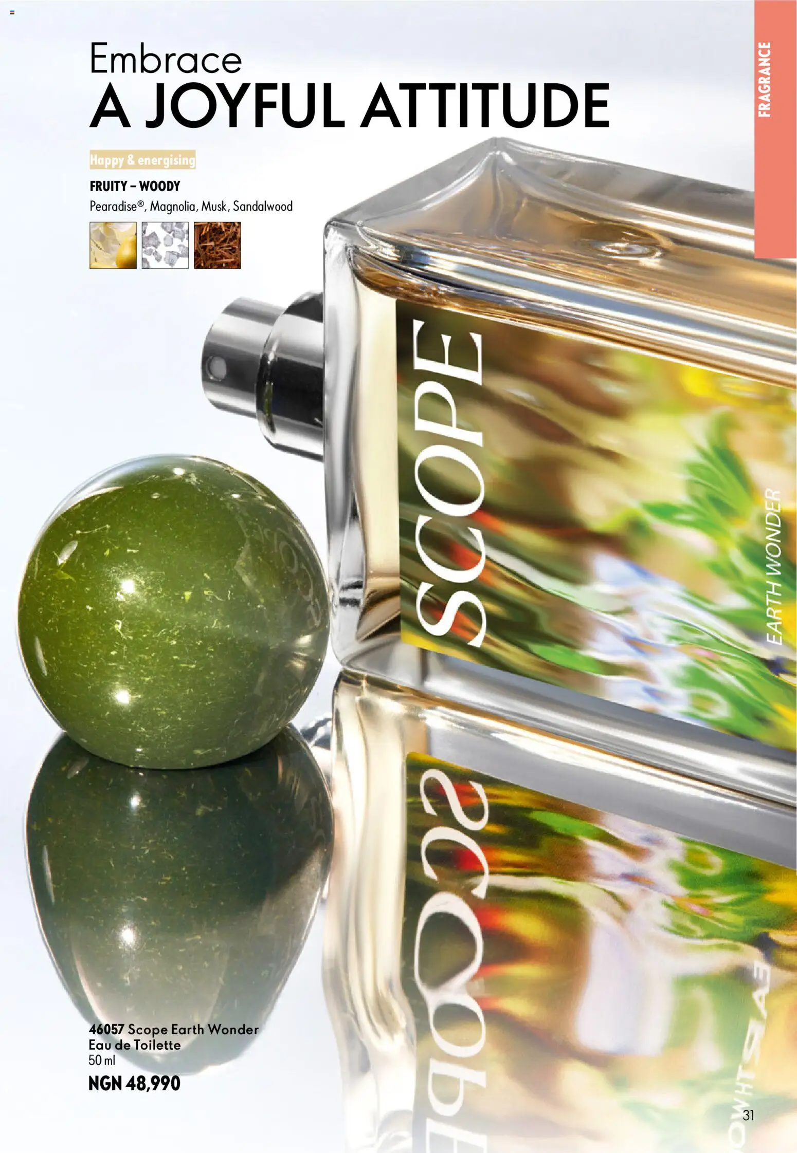 Oriflame - eCatalogue 10 valid from 01/10/2026 | Page: 31 | Products: Eau de toilette, Fragrance