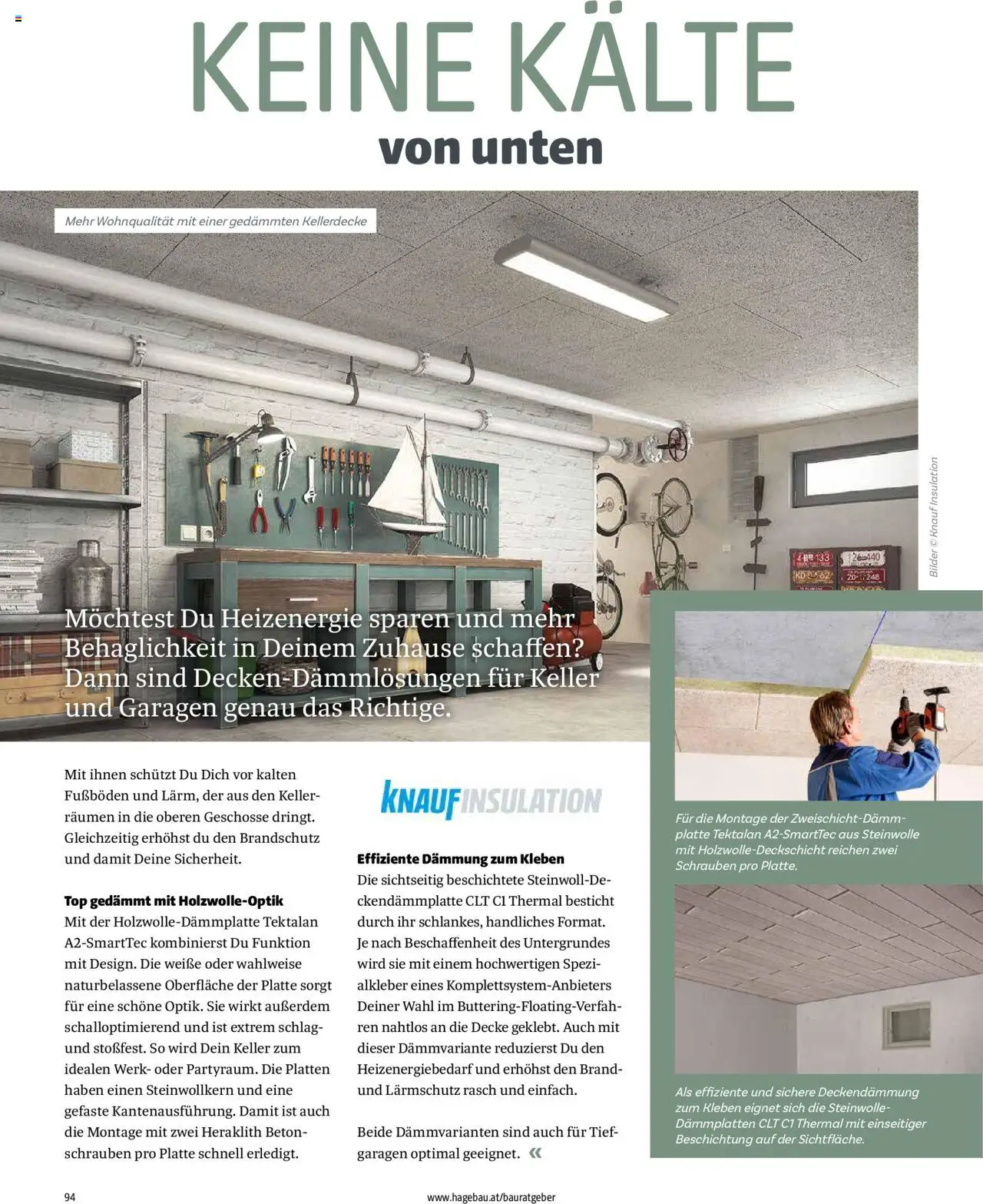 Hagebau Katalog Baurategeber gültig ab 07.04.2025 | Seite: 94 | Produkte: Decke