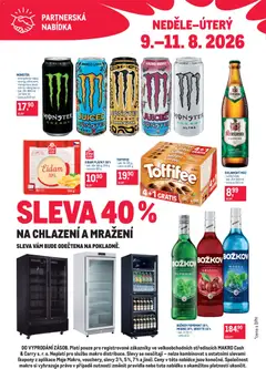 Náhled letáku Makro leták - Partnerská nabídka od 09.08.2026
