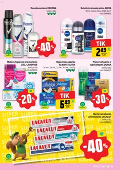 IKI leidinys galioja nuo 04.05.2026 | Puslapis: 55 | Prekių: Rutulinis dezodorantas, Dezodorantas