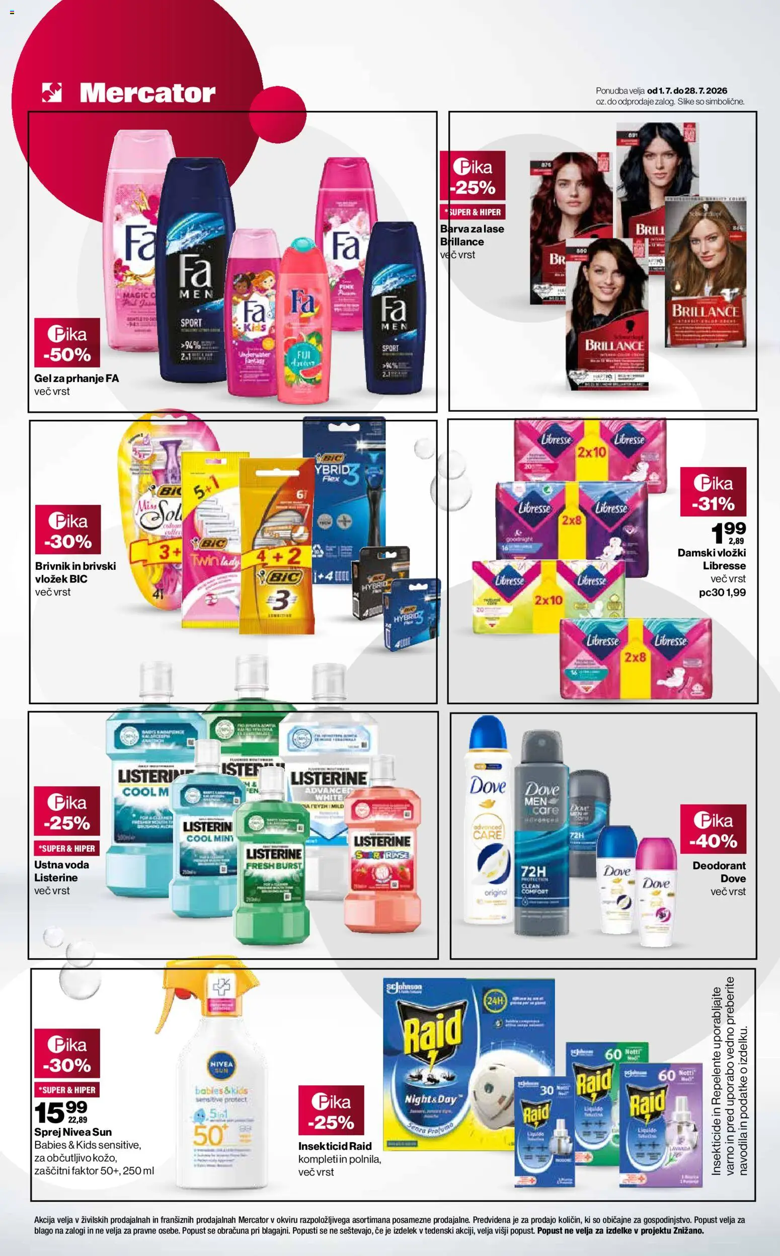 Novi Mercator katalog ponudbe – veljaven od 07.07.2026 | Stran: 3