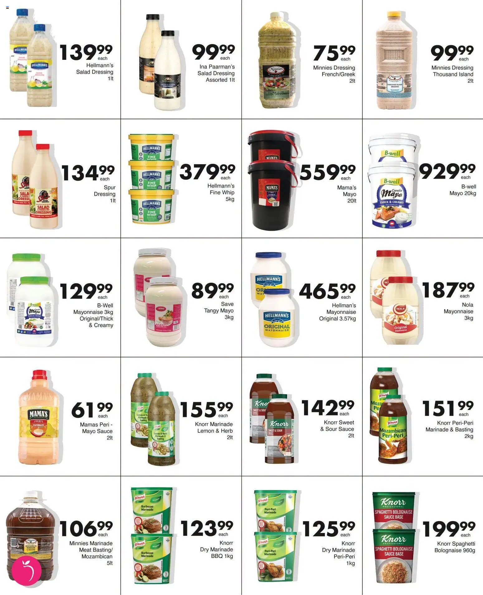 New Save catalogue – valid from 08/07/2026 | Page: 10 | Products: Salad dressing, Marinade, Salad, Mayonnaise