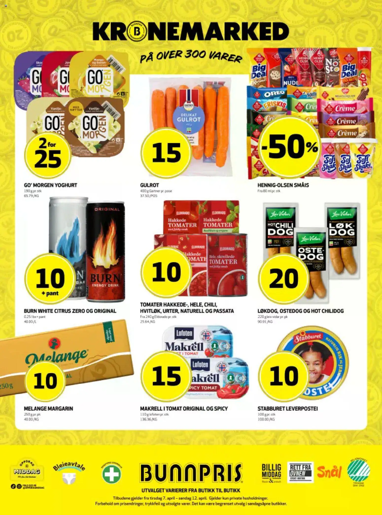 {H1} | Side: 26 | Produkter: Oreo, Tomater, Gulrot, Makrell