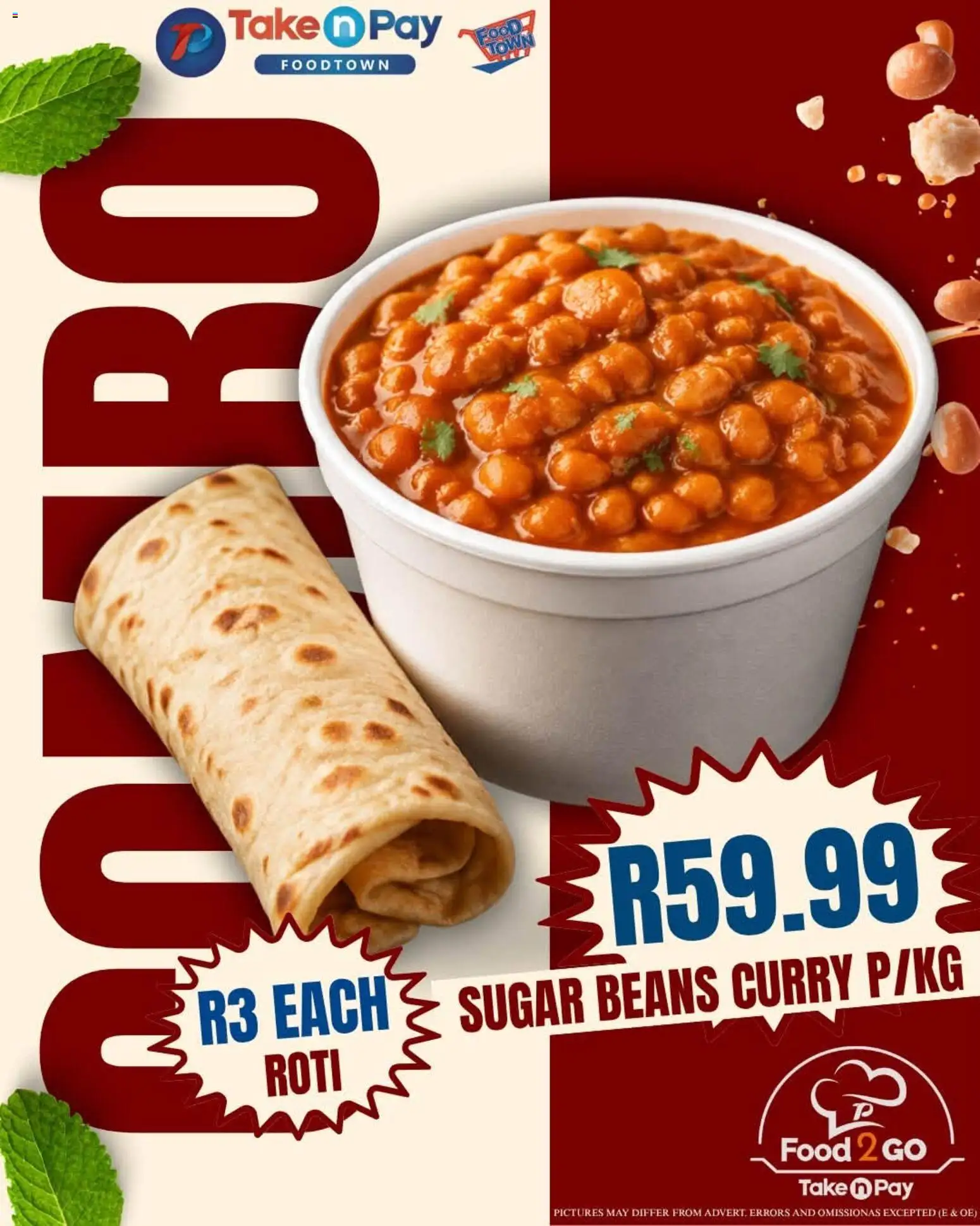 New Take n Pay catalogue – valid from 07/09/2026 | Page: 3 | Products: Beans, Sugar