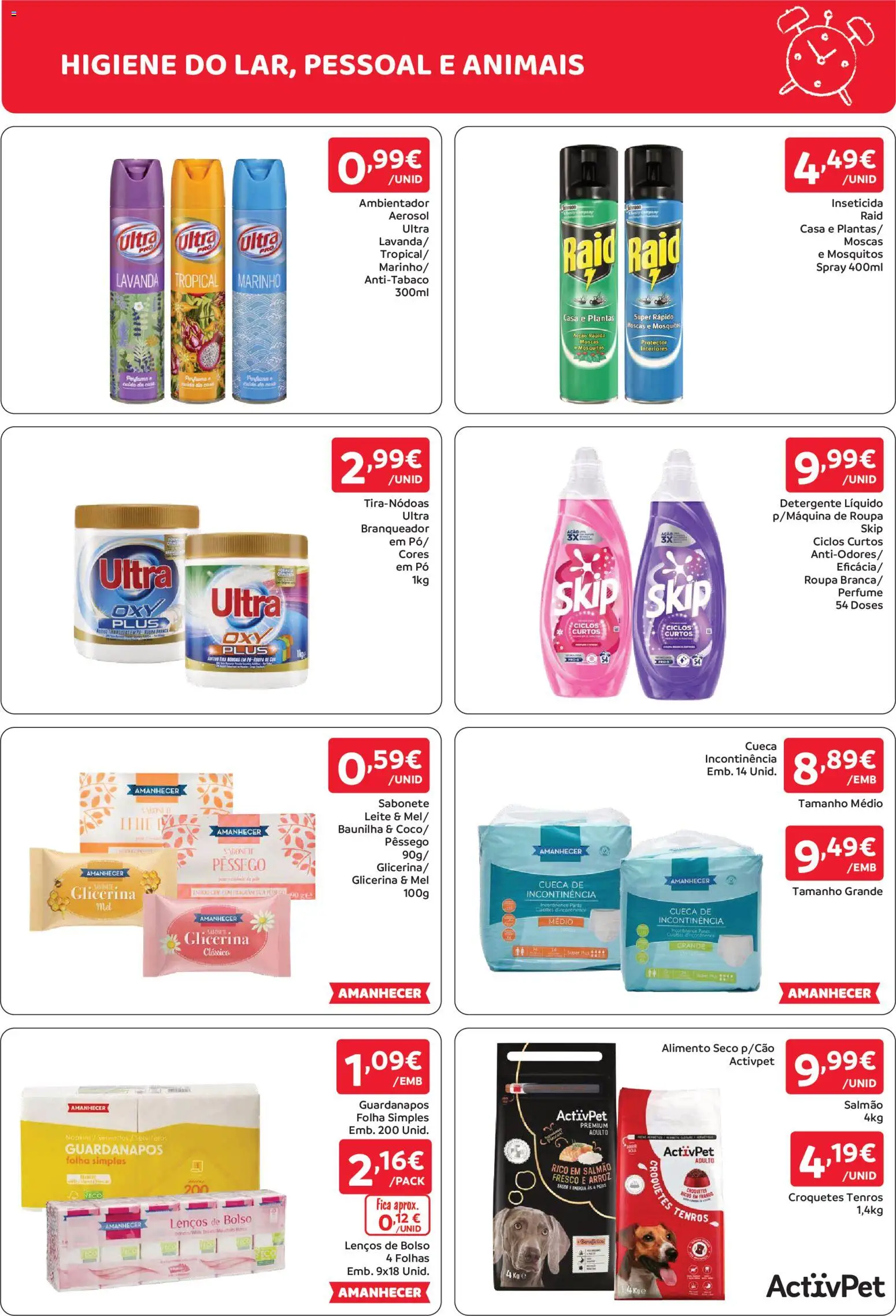 Amanhecer folheto │ válido de 03/09/2026 | Página: 9 | Produtos: Frango, Sabonete, Ambientador, Salmão fresco