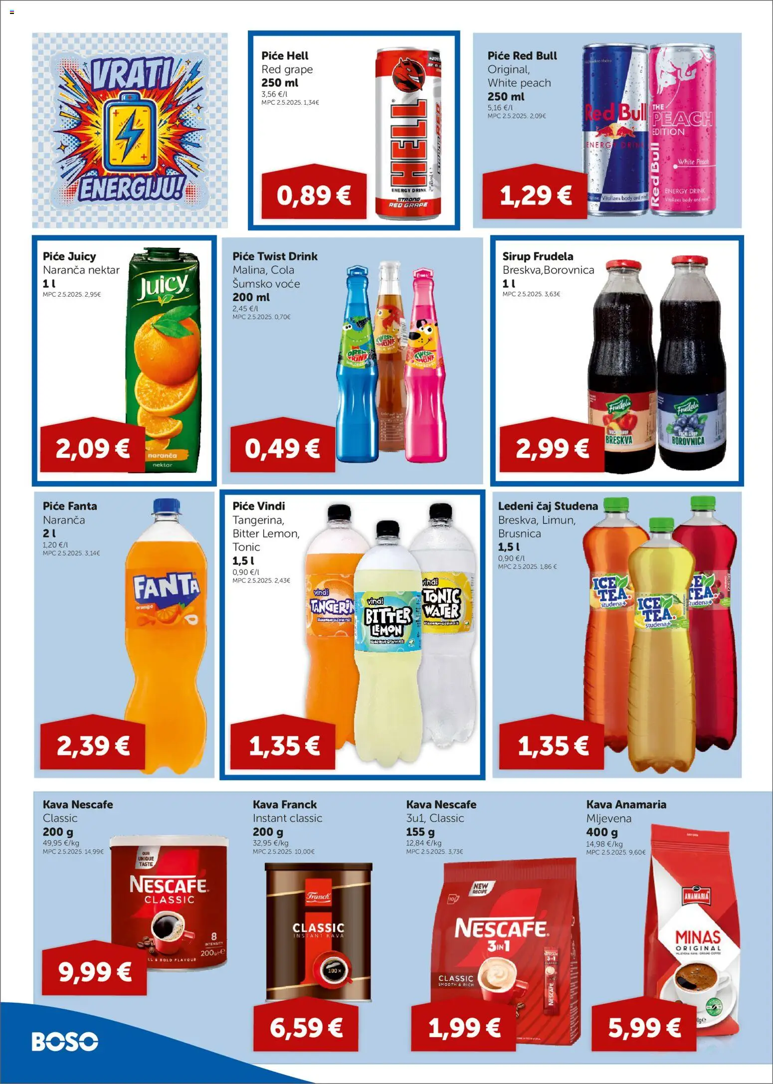 Boso katalog | vrijedi od 22.10.2026 | Stranica: 10 | Proizvodi: Fanta, Kava, Ledeni čaj, Čaj