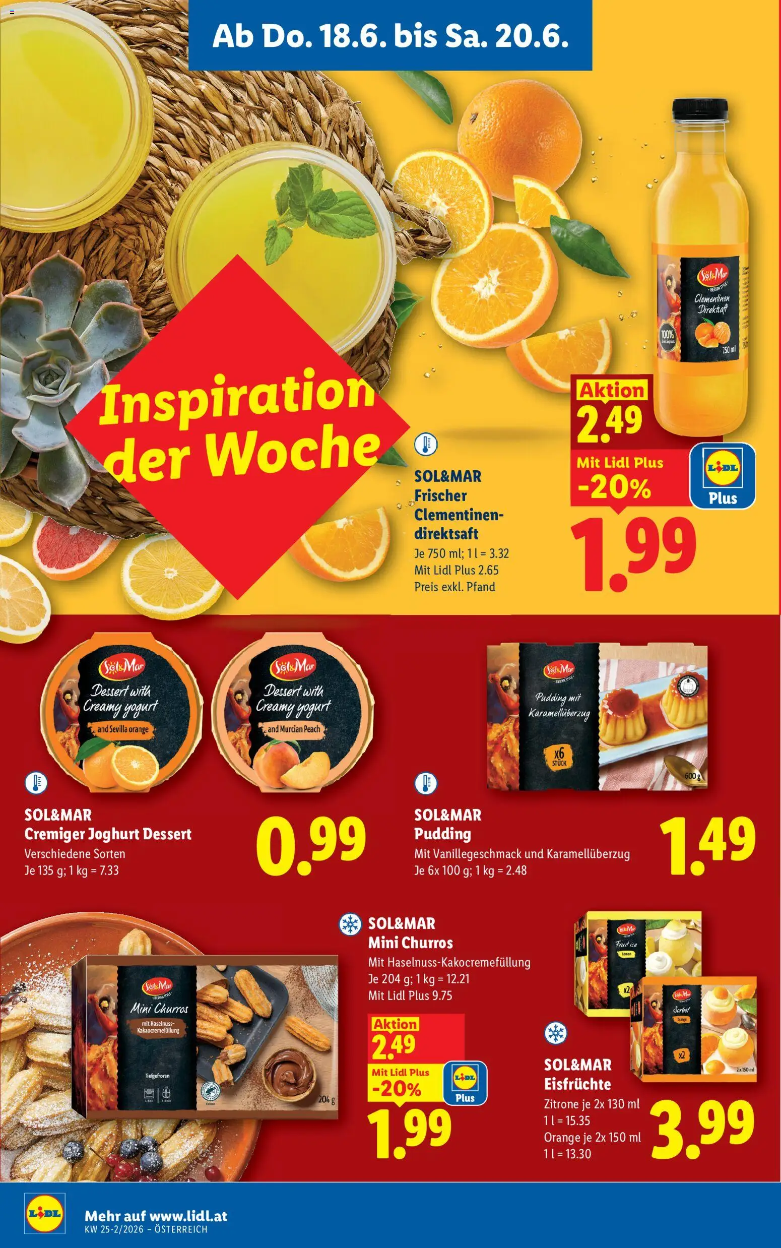 Lidl Flugblatt gültig ab 18.06.2026 | Seite: 22 | Produkte: Zitrone, Joghurt