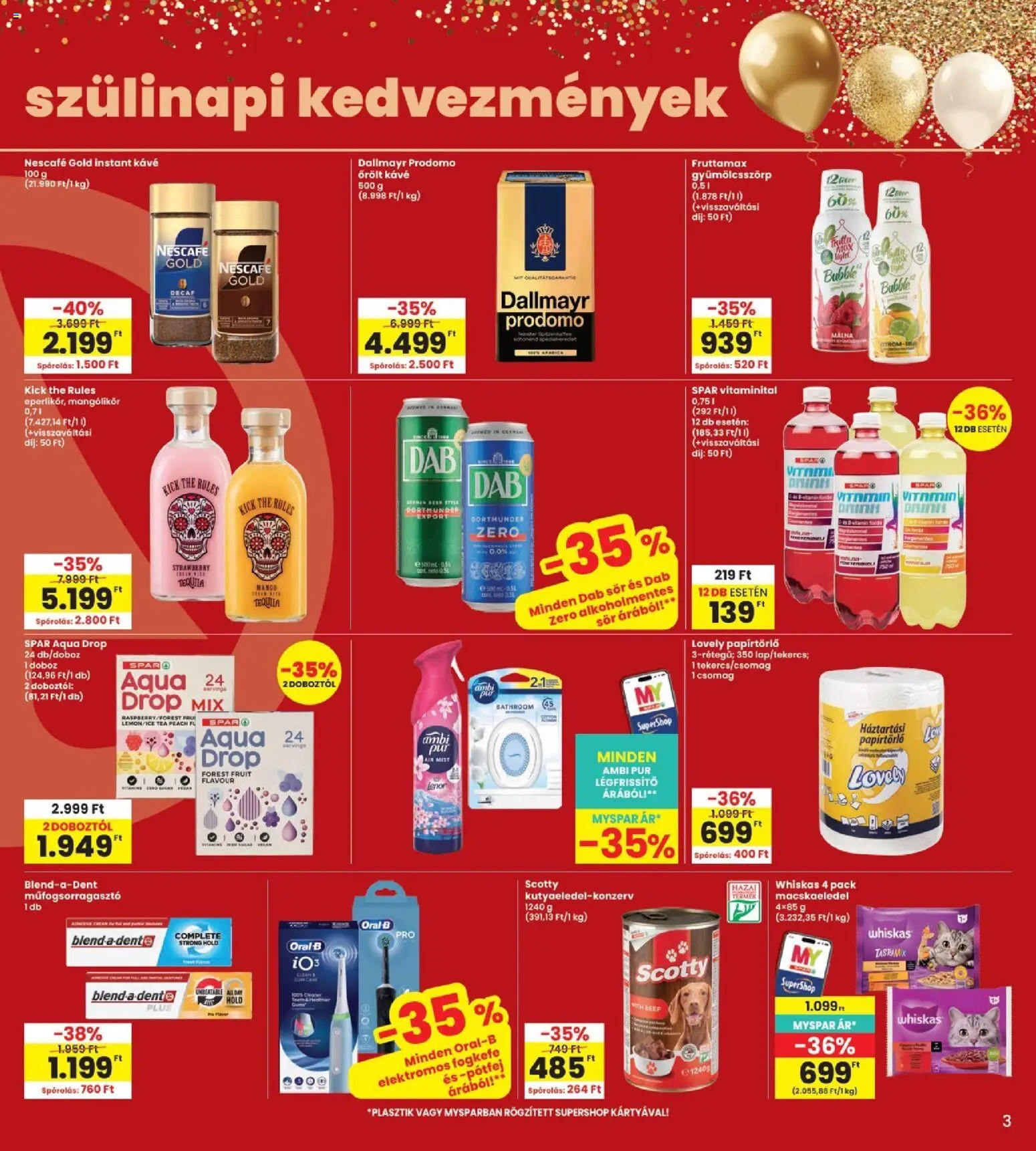Interspar akciós ujság - amely érvényes a következő dátumtól: 2026.09.10. | Oldal: 3