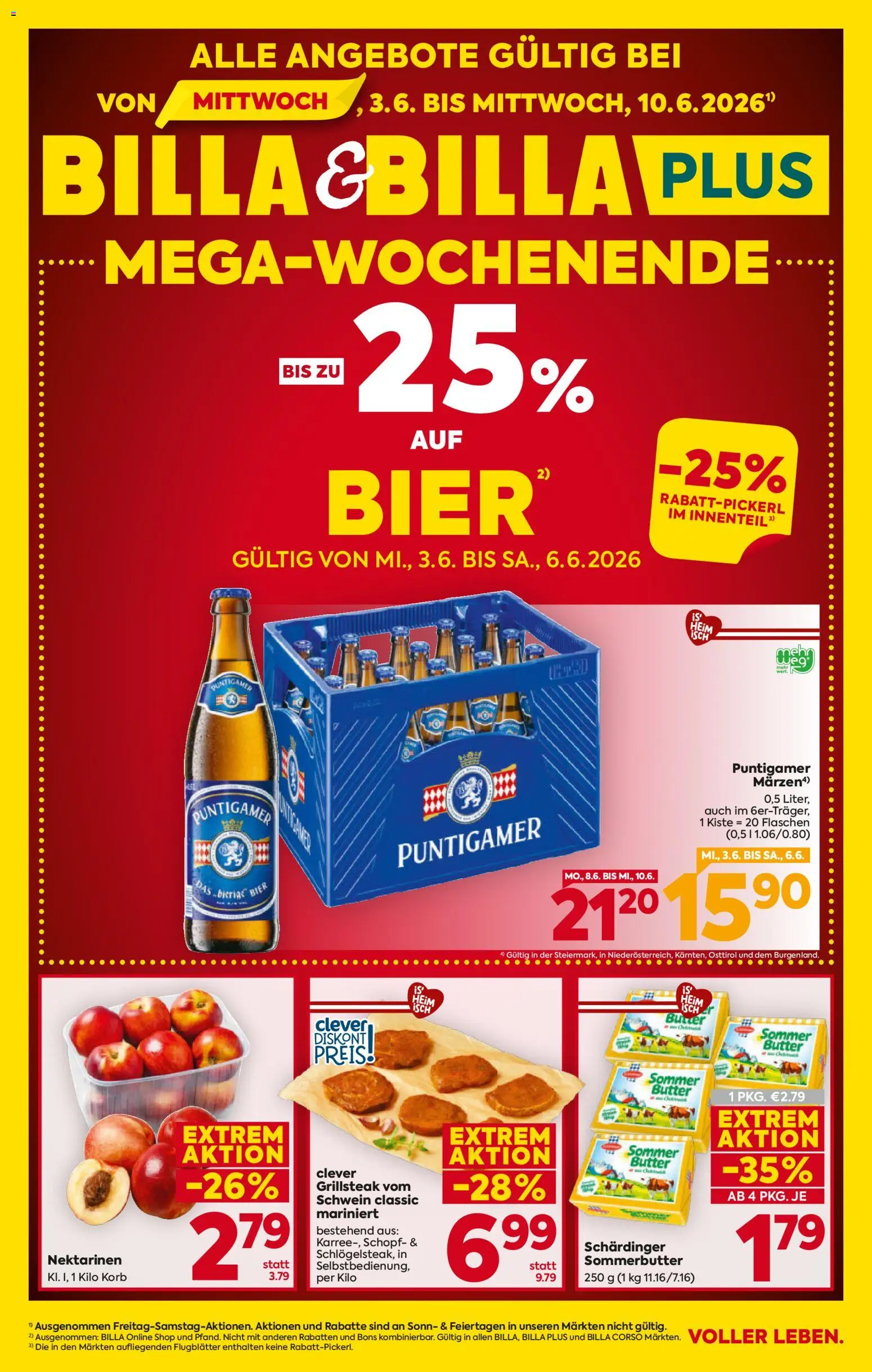 Billa - Burgenland gültig ab 03.06.2026 | Seite: 1