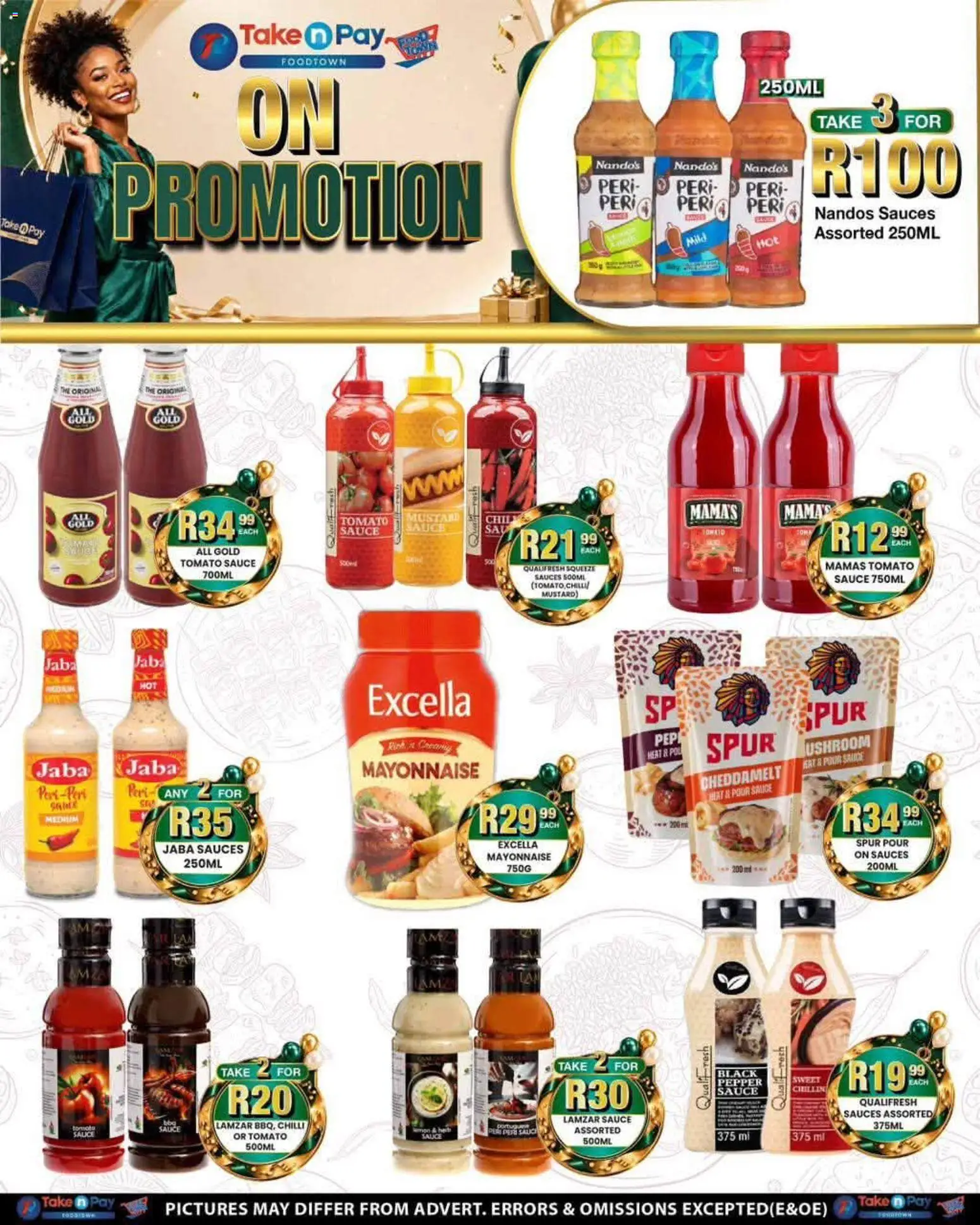 New Take n Pay catalogue – valid from 31/08/2026 | Page: 6 | Products: Sauces, Tomato sauce, Mayonnaise, Chilli
