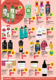 E.leclerc katalog akcije – veljaven od 16.09.2026 | Stran: 26 | Izdelki: Piling za telo, Sampon, Balzam za lase, Piling