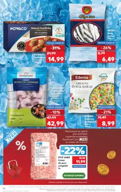 Kaufland RO akciós újság - amely érvényes a következő dátumtól: 17.06.2026 | Oldal: 24 | Termékek: Hering